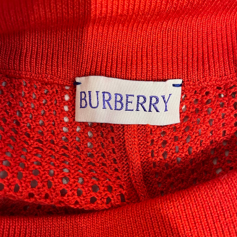 BURBERRY/Shorts/M/Silk/RED/