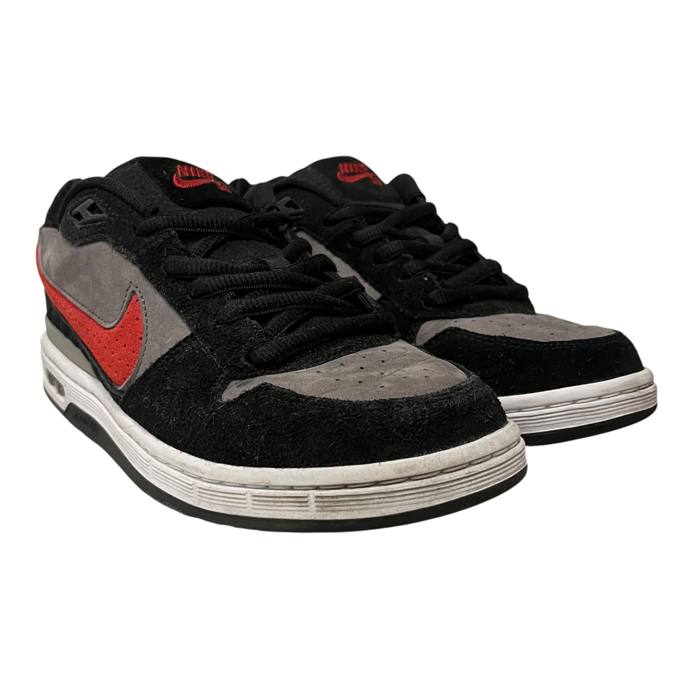 NIKE/PAUL RODRIGUEZ ZOOM/Low-Sneakers/US 9.5/Suede/GRY/IM7147-001 view 1