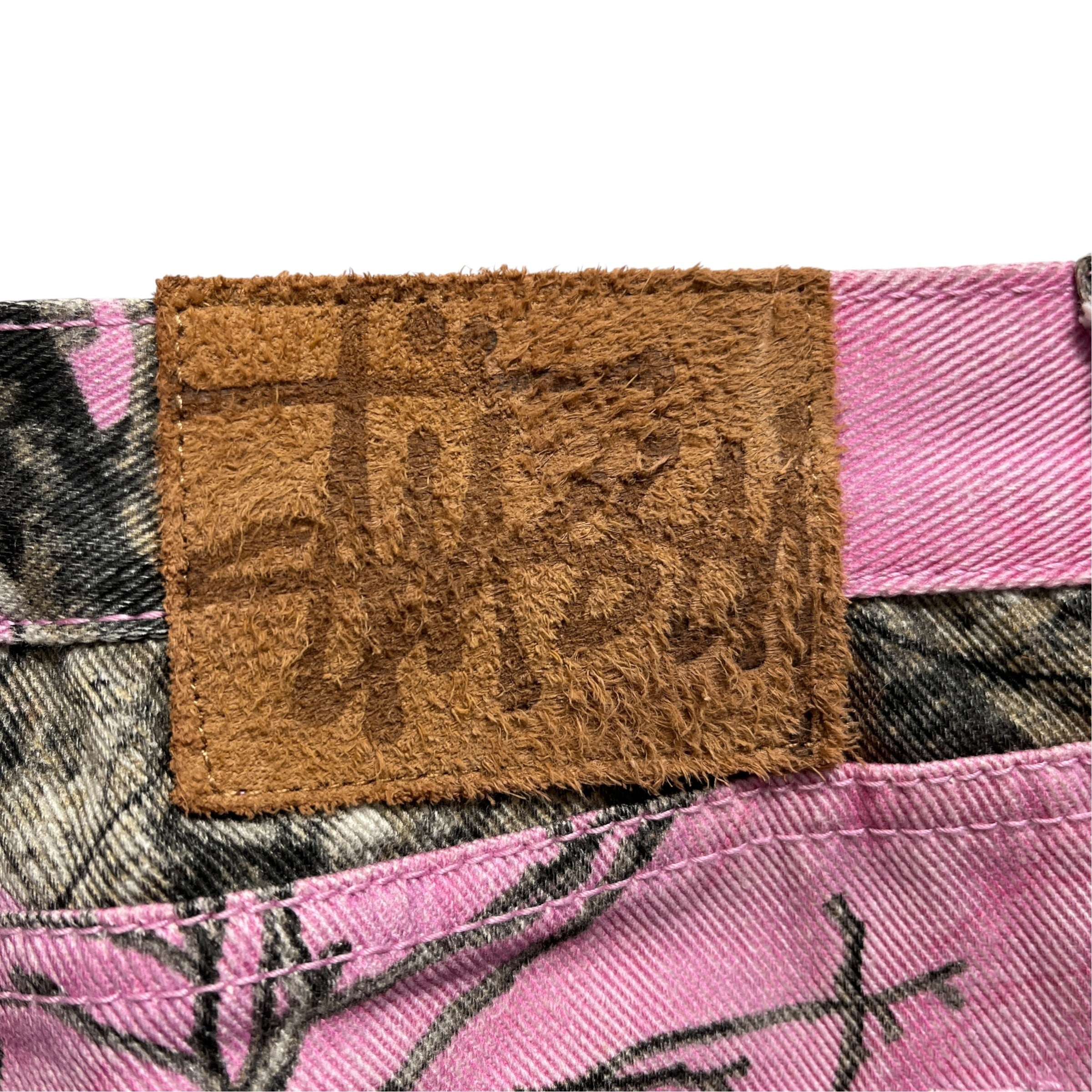 STUSSY/Straight Pants/32/Cotton/PNK/Camouflage/Pink Real Tree "Big Ol" view 3