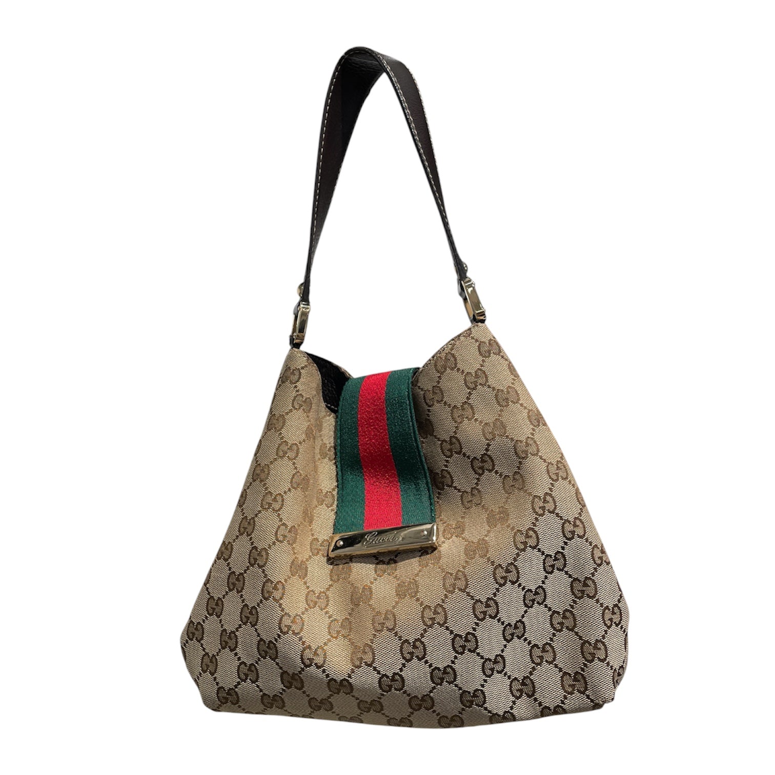 GUCCI/Hand Bag/Monogram/Cotton/BEG/NEW LADIES MONOGRAM BAG view 1