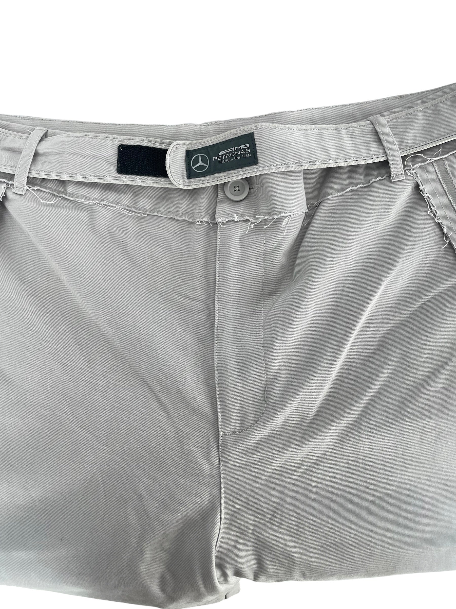 adidas/Mercedes-Bentz/Pants/XL/Cotton/GRY/Stripe/BAD BUNNY RACE PANT - KD7595 view 3