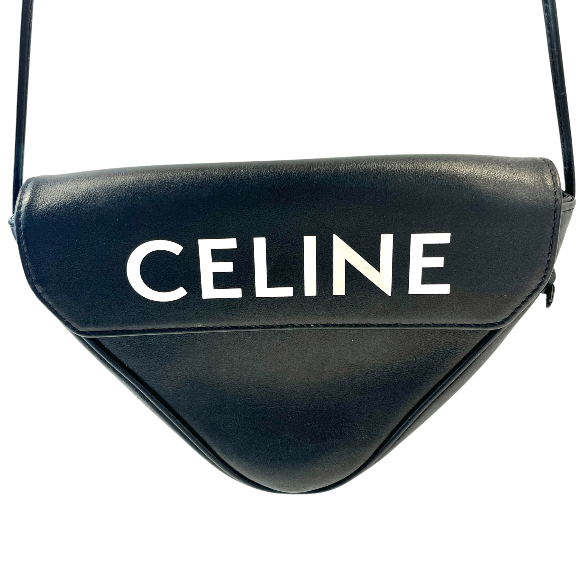 CELINE/Bag/Monogram/Leather/BLK/Triangle view 3