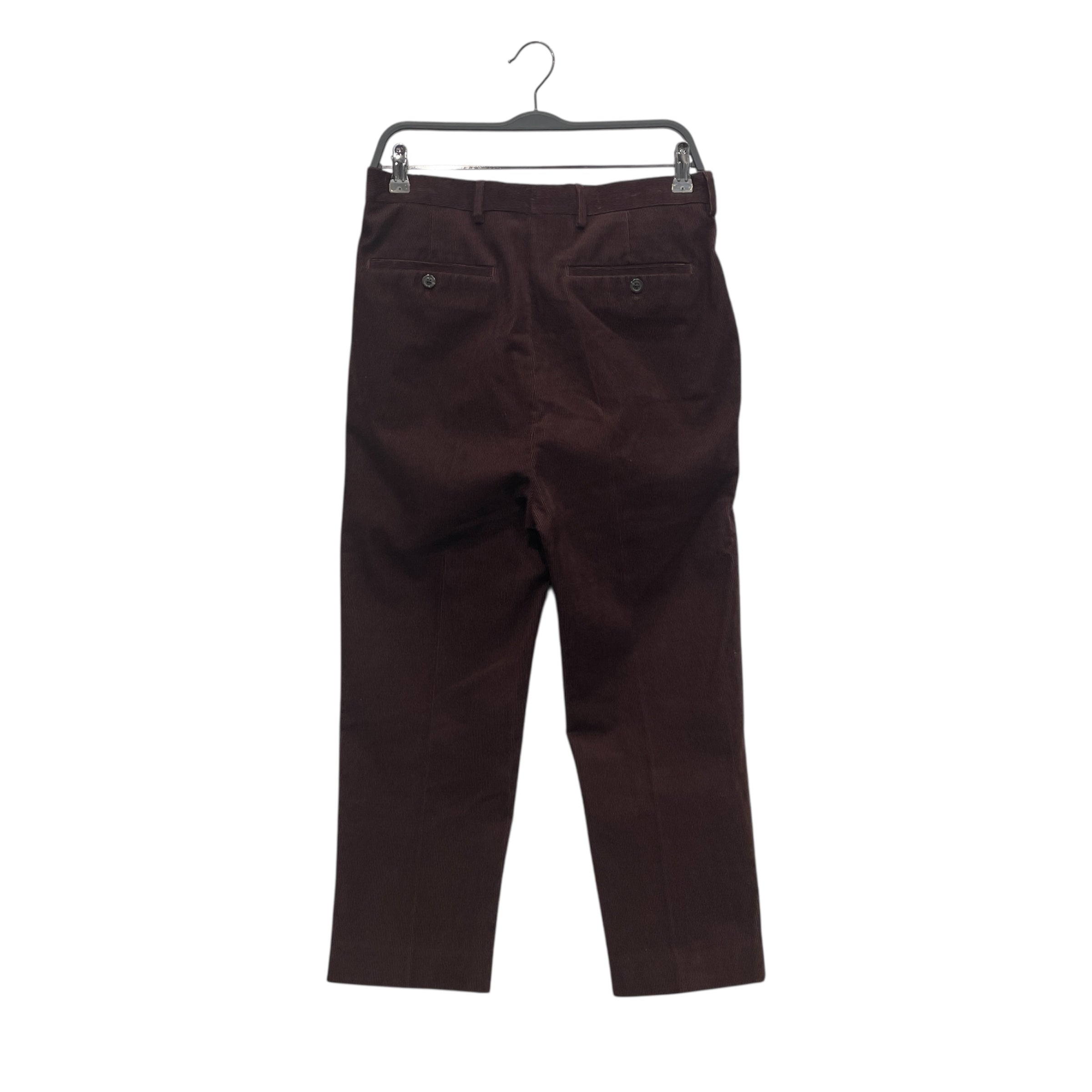 Rick Owens/Cropped Pants/4/Corduroy/BRD/ view 2