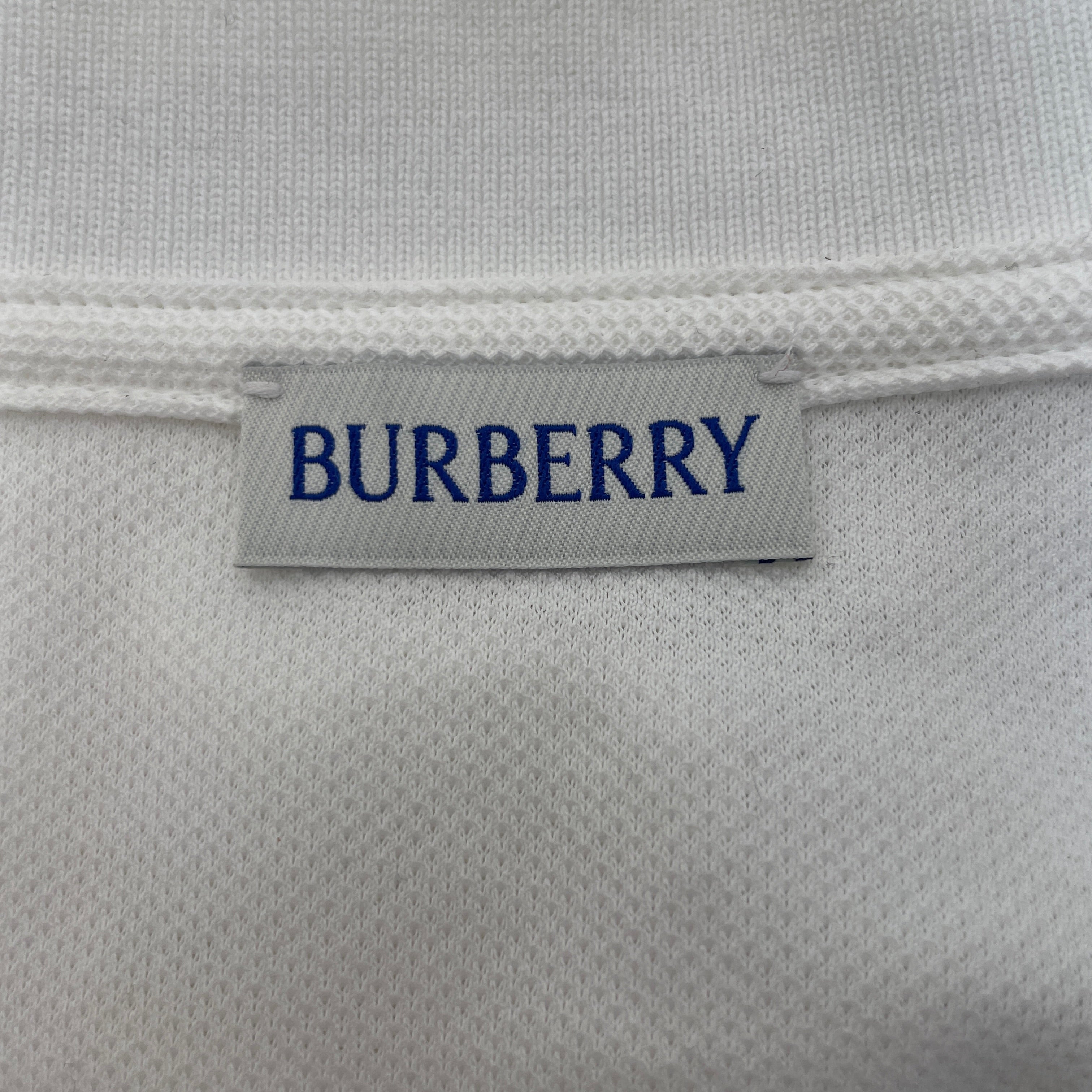 BURBERRY/Polo Shirt/XXXL/Cotton/WHT/hartford polo view 3