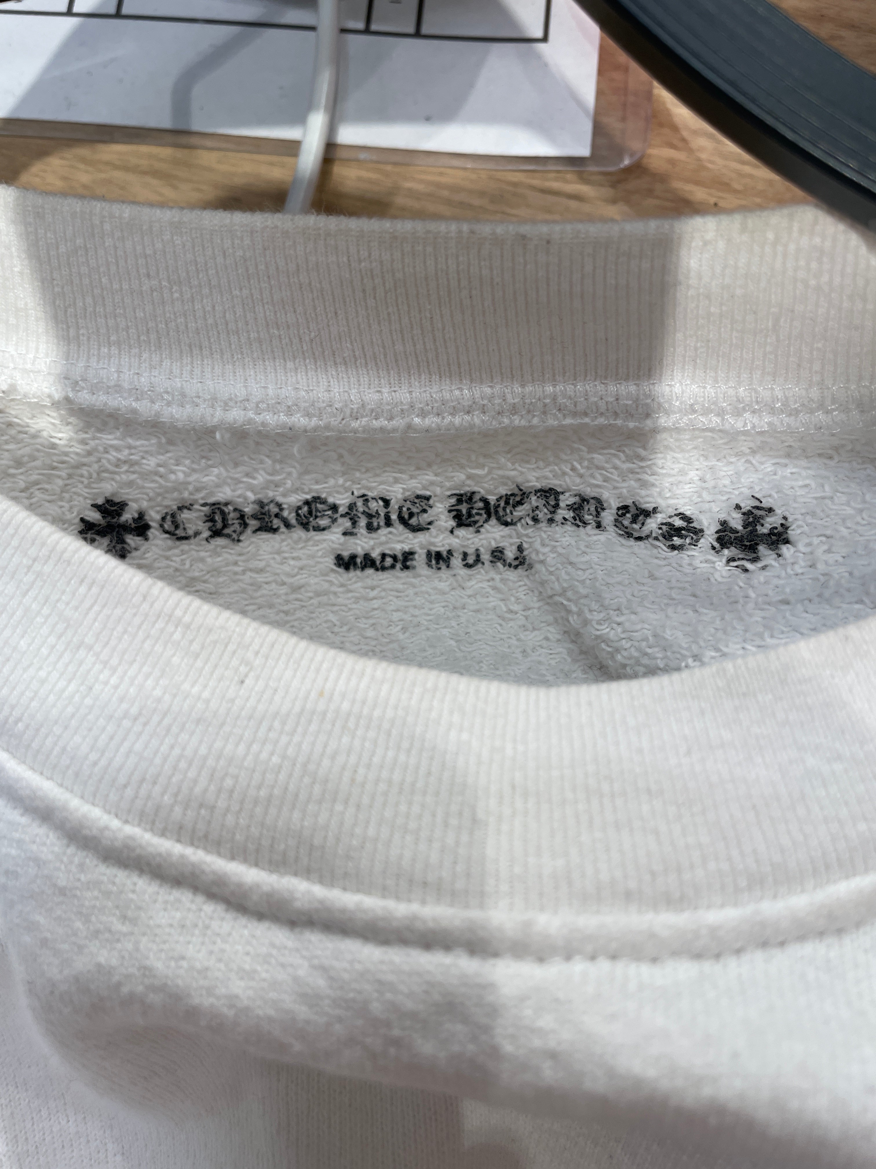 CHROME HEARTS/Sweatshirt/XS/Graphic/Cotton/WHT/MATTY BOY view 5