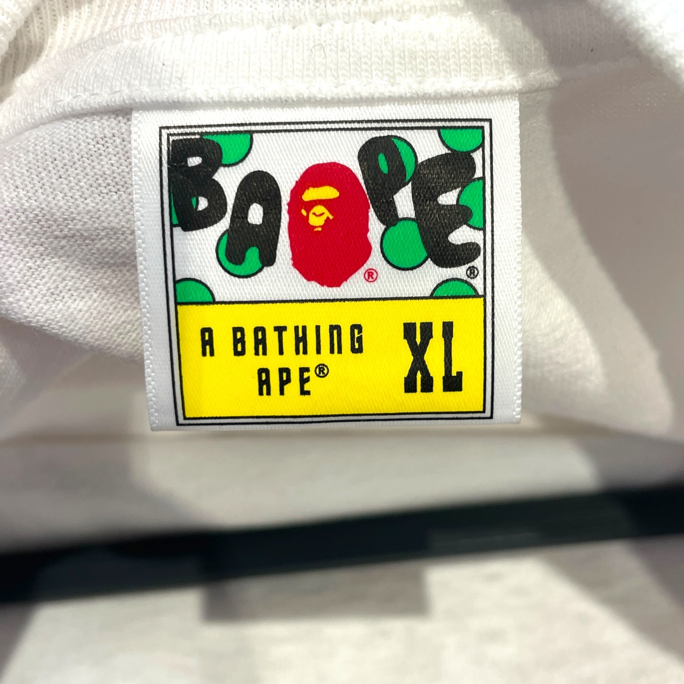 A BATHING APE/T-Shirt/XL/Cotton/WHT/Graphic/LIL WAYNE THA CARTER VI view 3