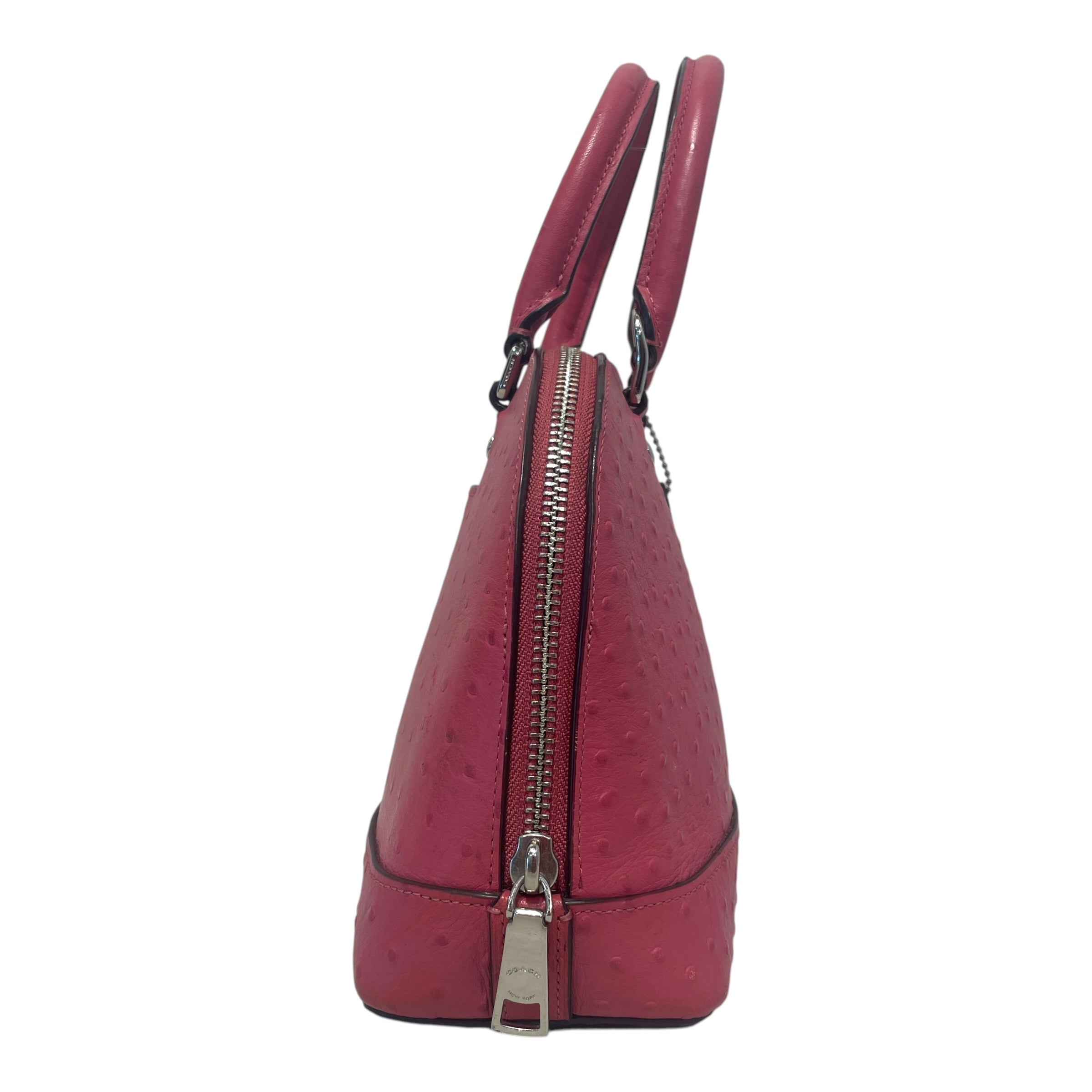 COACH/Bag/Leather/PNK/Ostritch Sierra Bag view 2