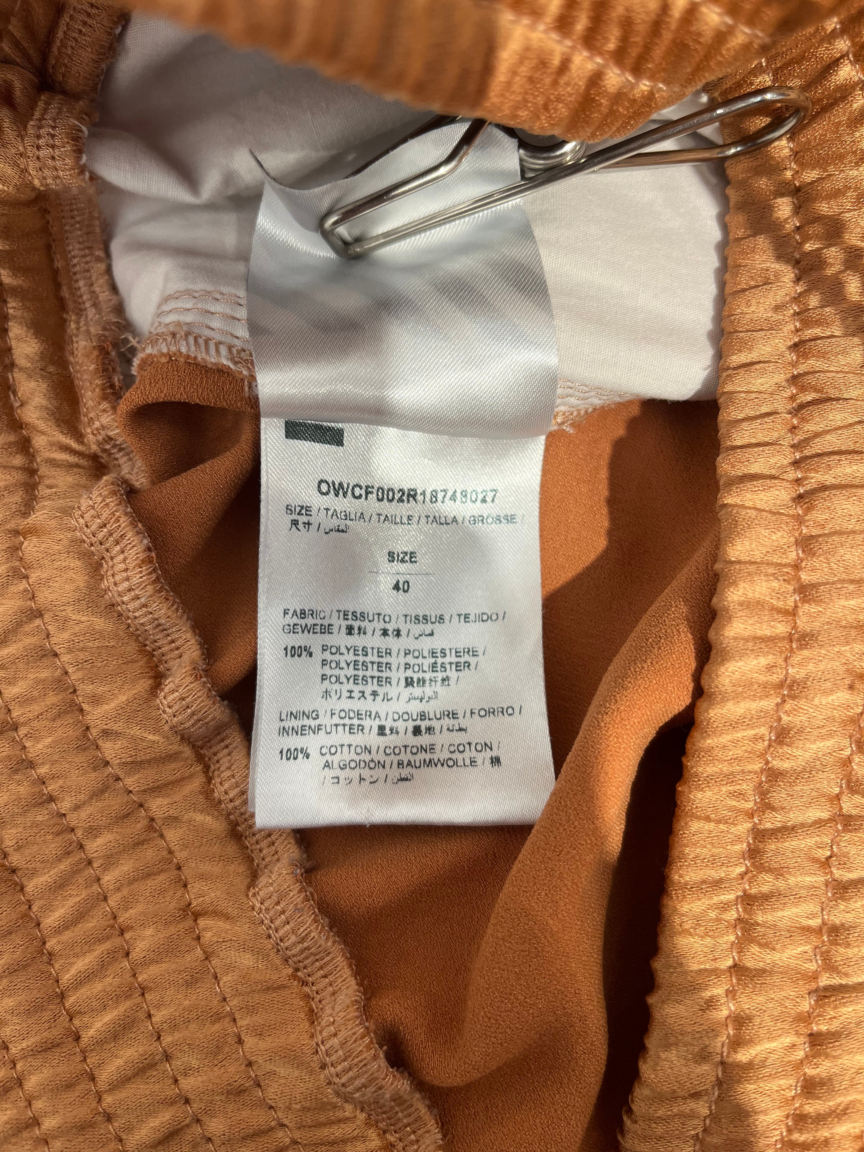 OFF-WHITE/Bottoms/40/Silk/ORN/swishy pants view 4