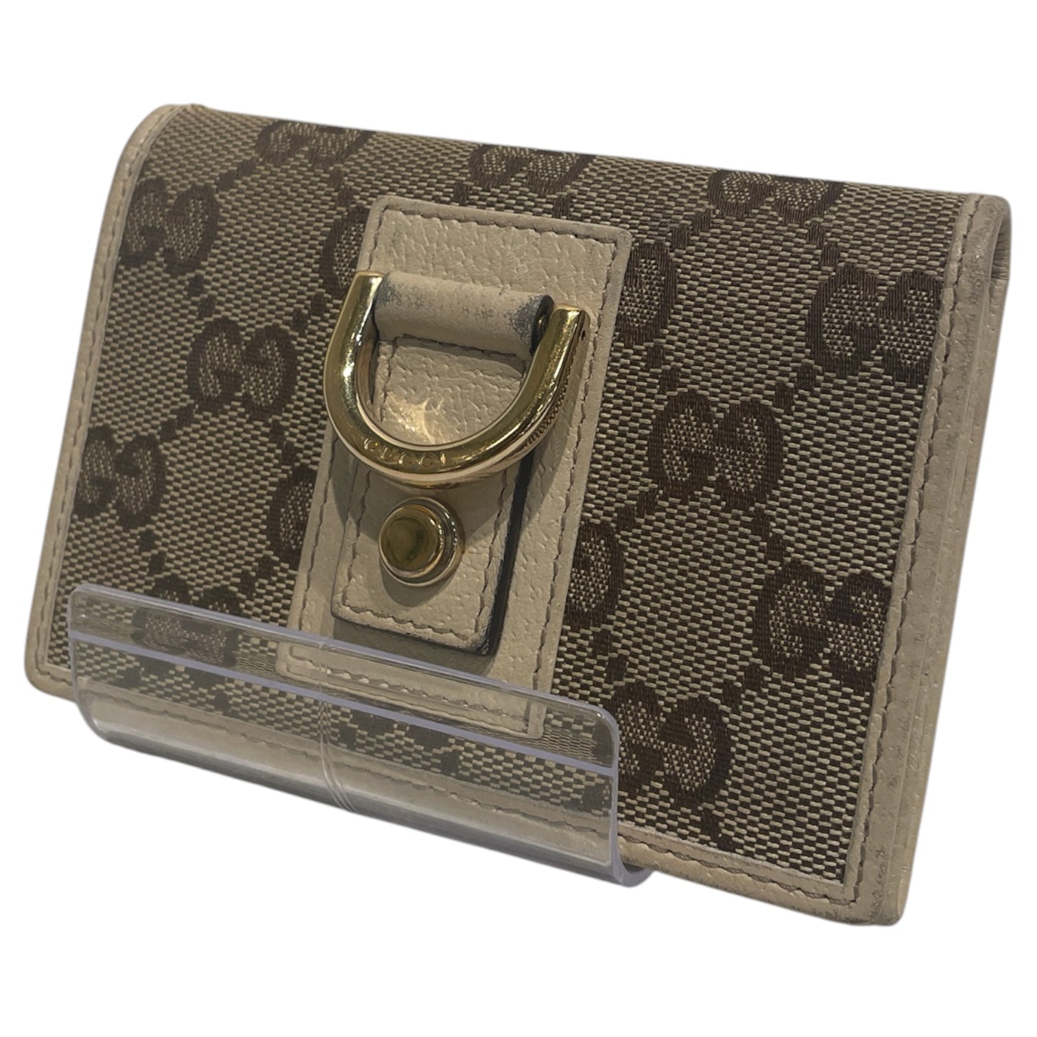 GUCCI/Bifold Wallet/Leather/CML/L's/Abbey D-Ring Campact Wallet view 1