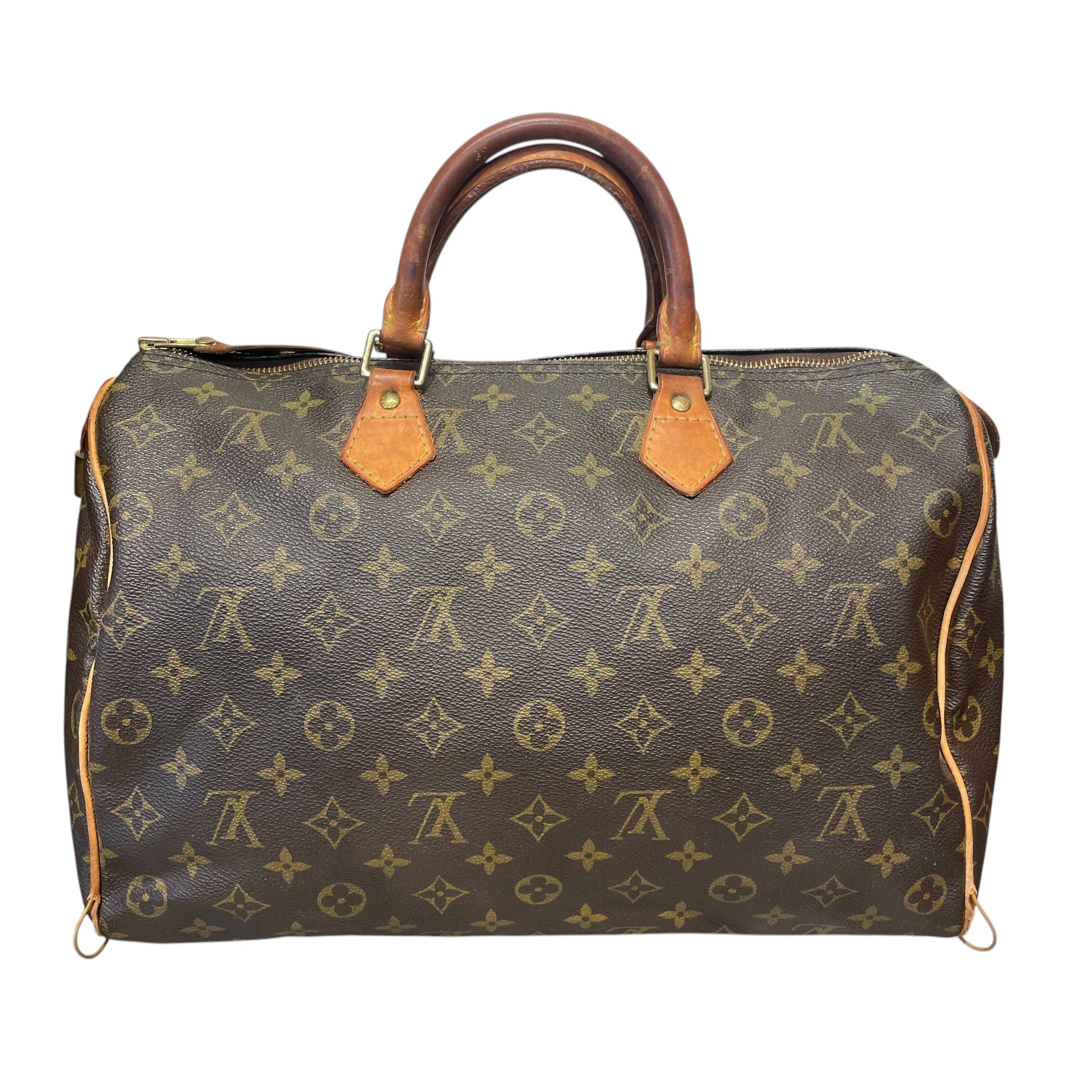 LOUIS VUITTON/Bag/Leather/BRW/SPEEDY view 1