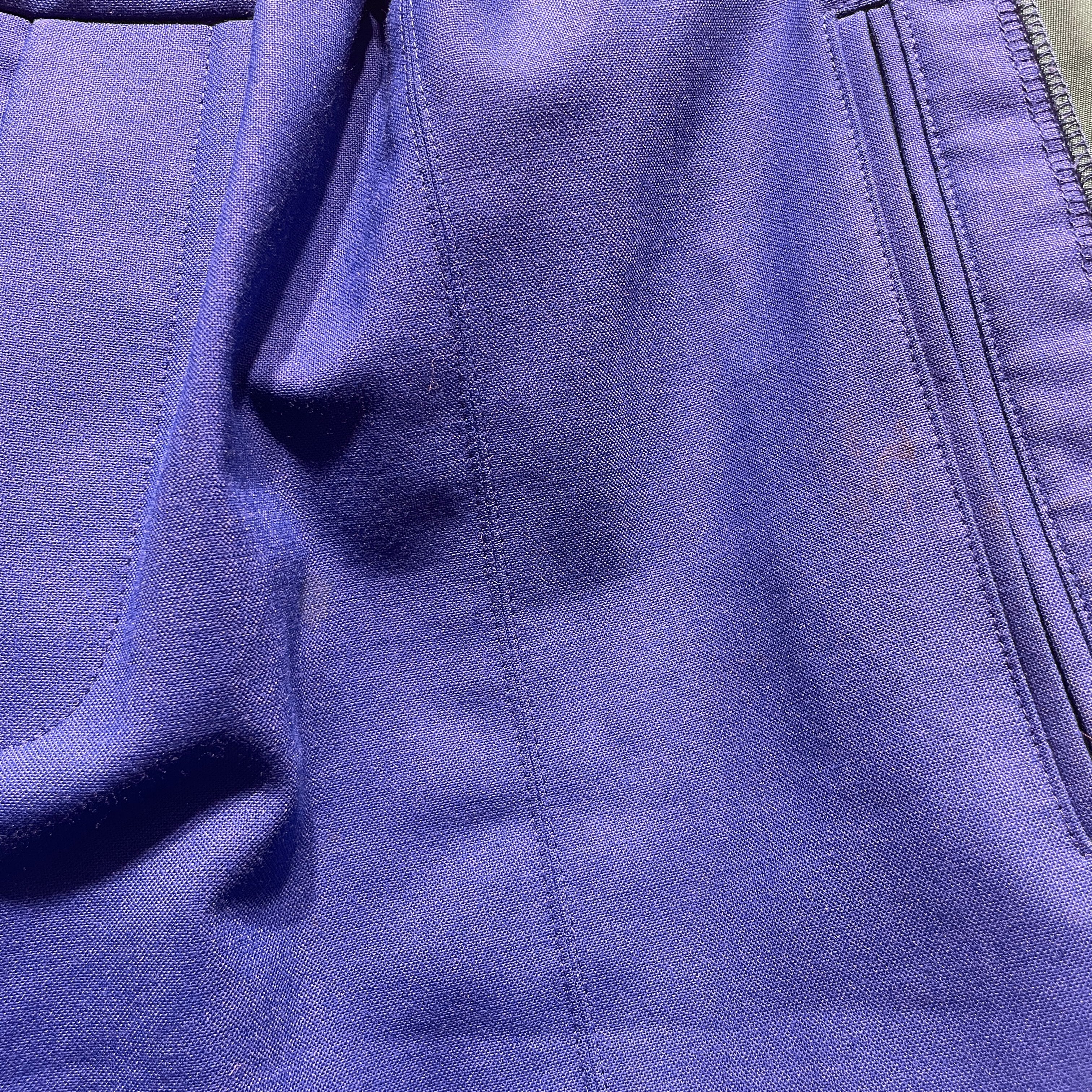 KENZO/Straight Pants/52/Cotton/BLU/ view 7
