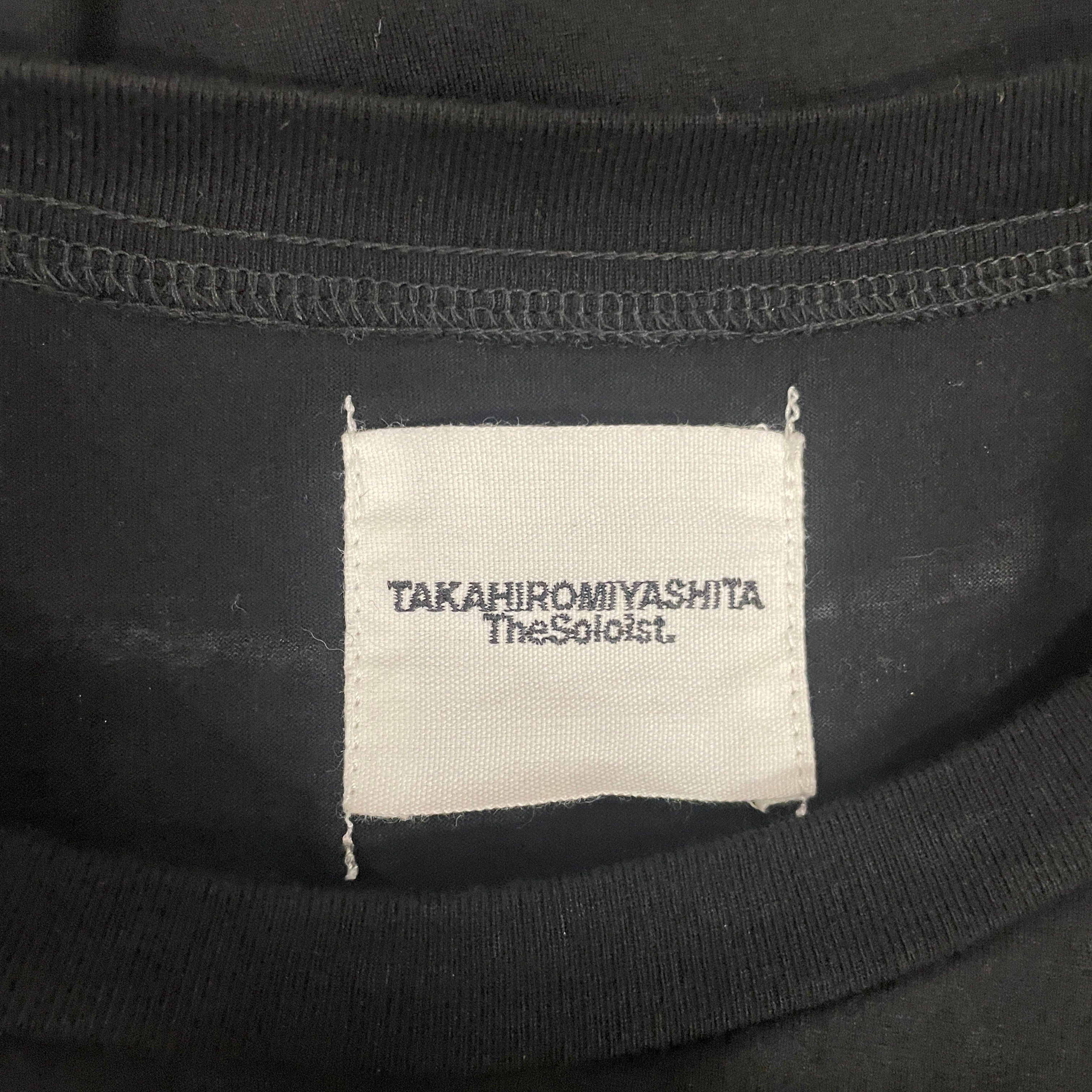 TAKAHIROMIYASHITA TheSoloist./T-Shirt/M/Cotton/BLK/ view 3