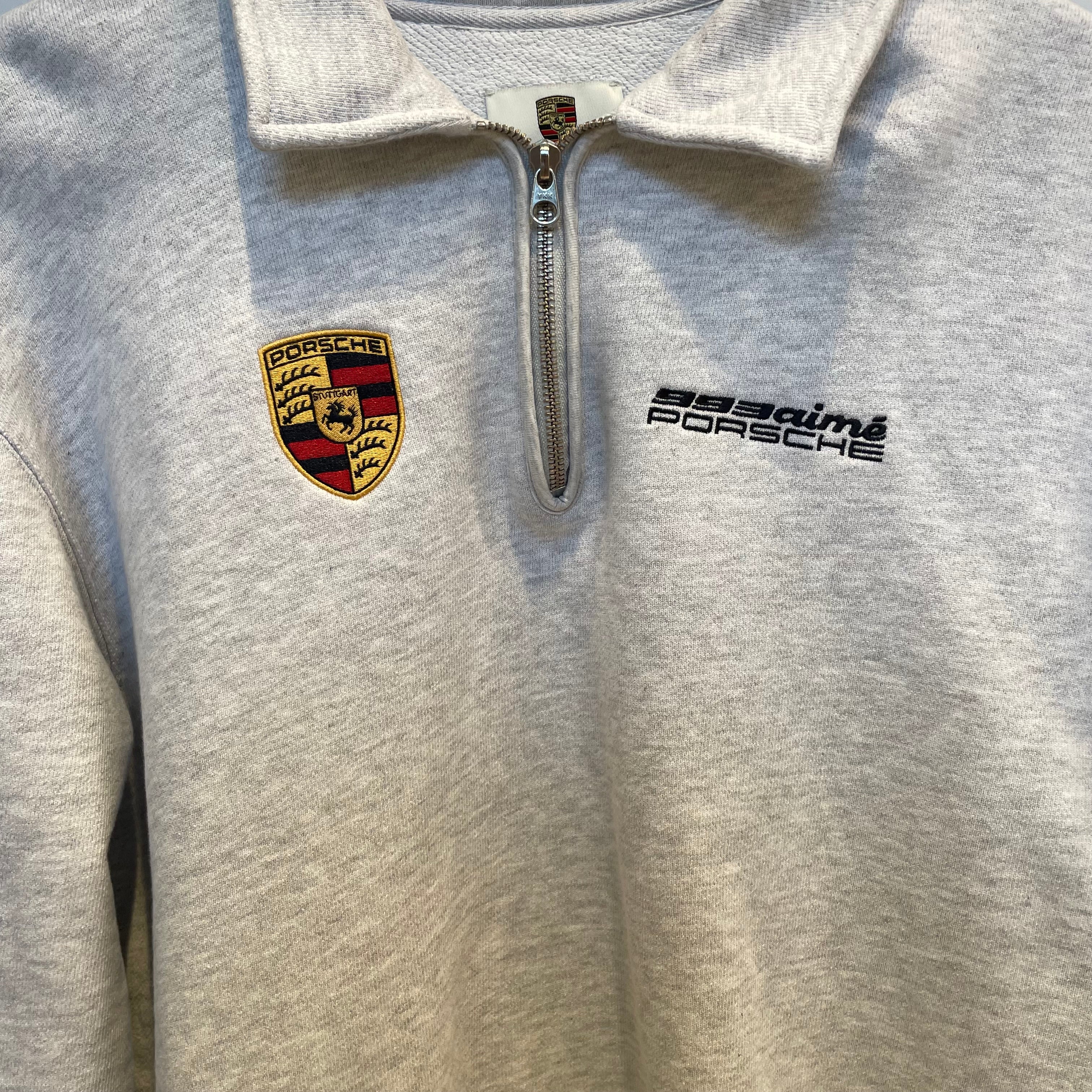 AIME LEON DORE/Sweater/L/Cotton/SLV/quarter zip/porshe view 3