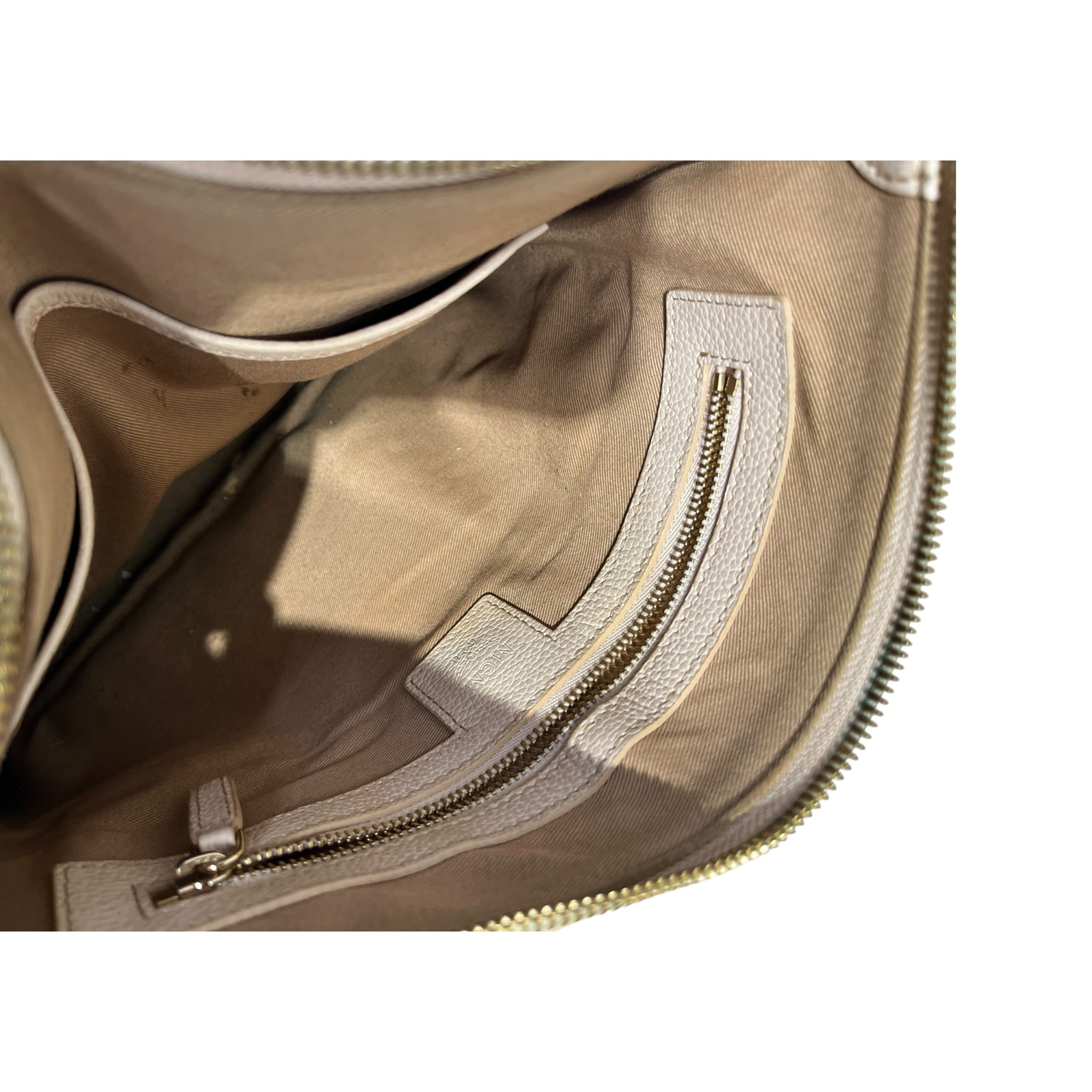 MCM/Cross Body Bag/Monogram/Leather/BEG/ view 4