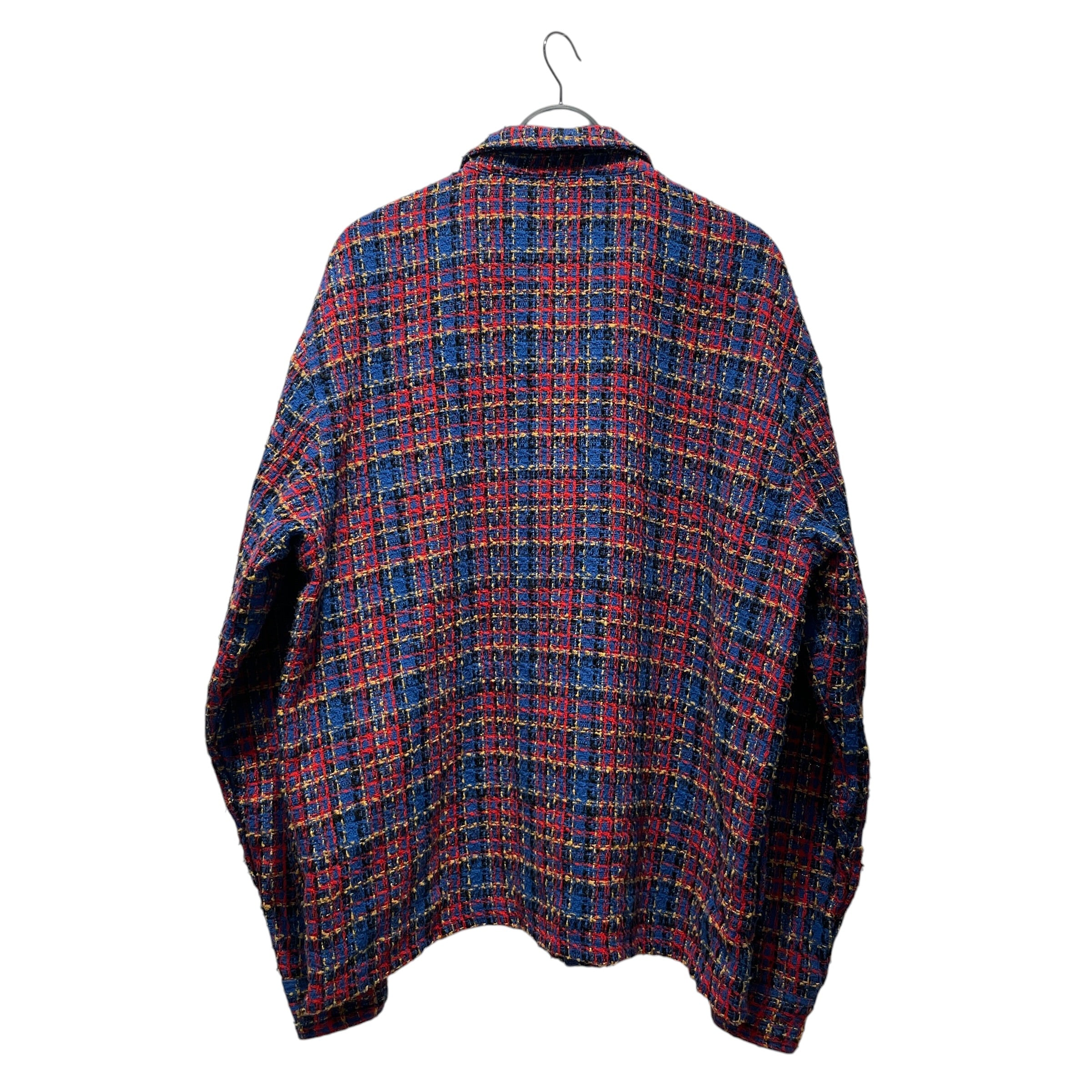 Pleasures/Quilted Jkt/XXL/Cotton/MLT/Plaid/voices overshirt view 2