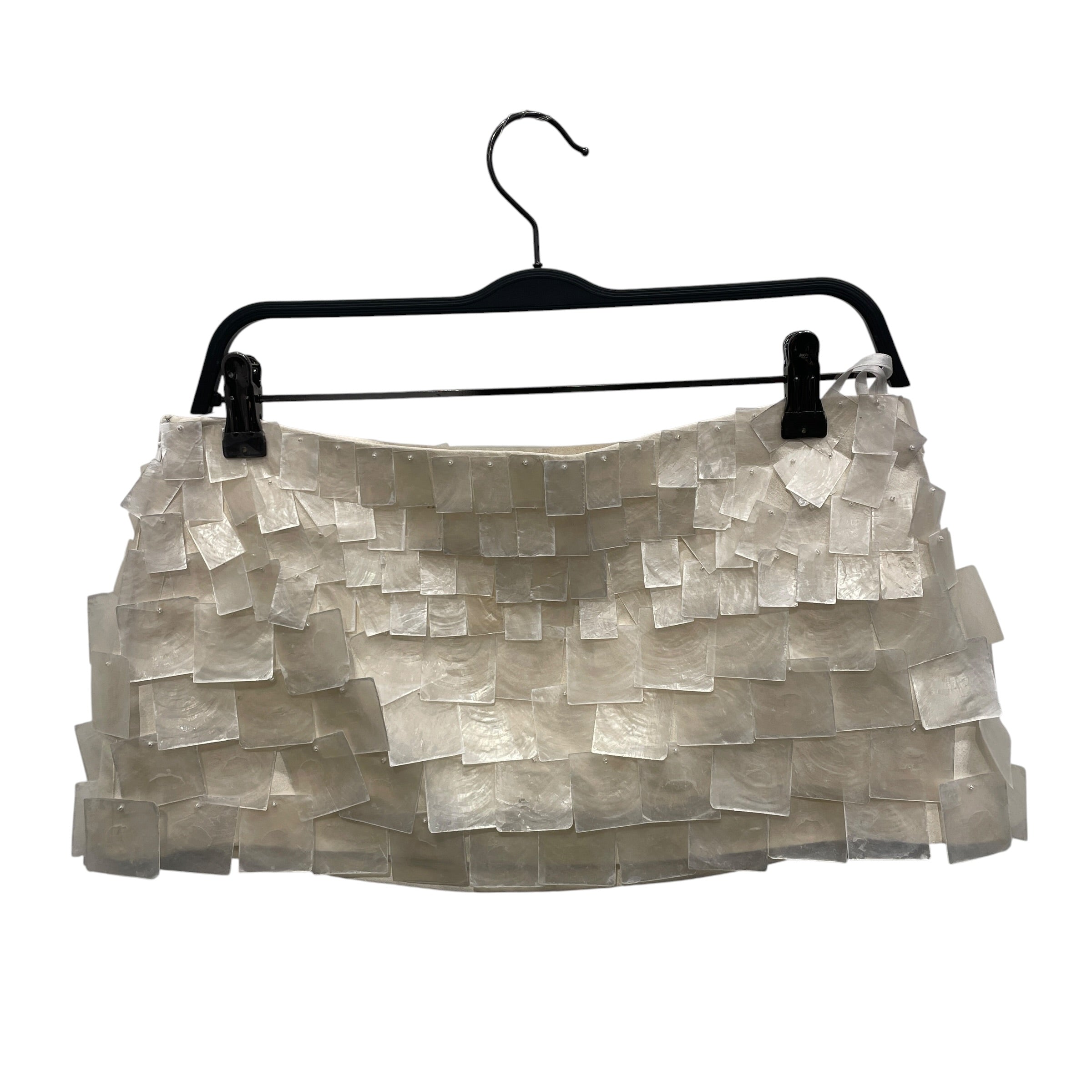 FANCI CLUB/Skirt/S/Silk/CRM/Mini Length/SEASHELL SKIRT view 1