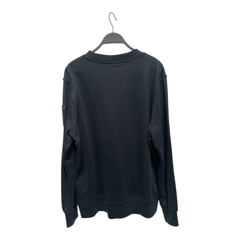MOOSE KNUCKLES/Sweatshirt/L/Cotton/BLK/Pullover/LOGO ON SIDE