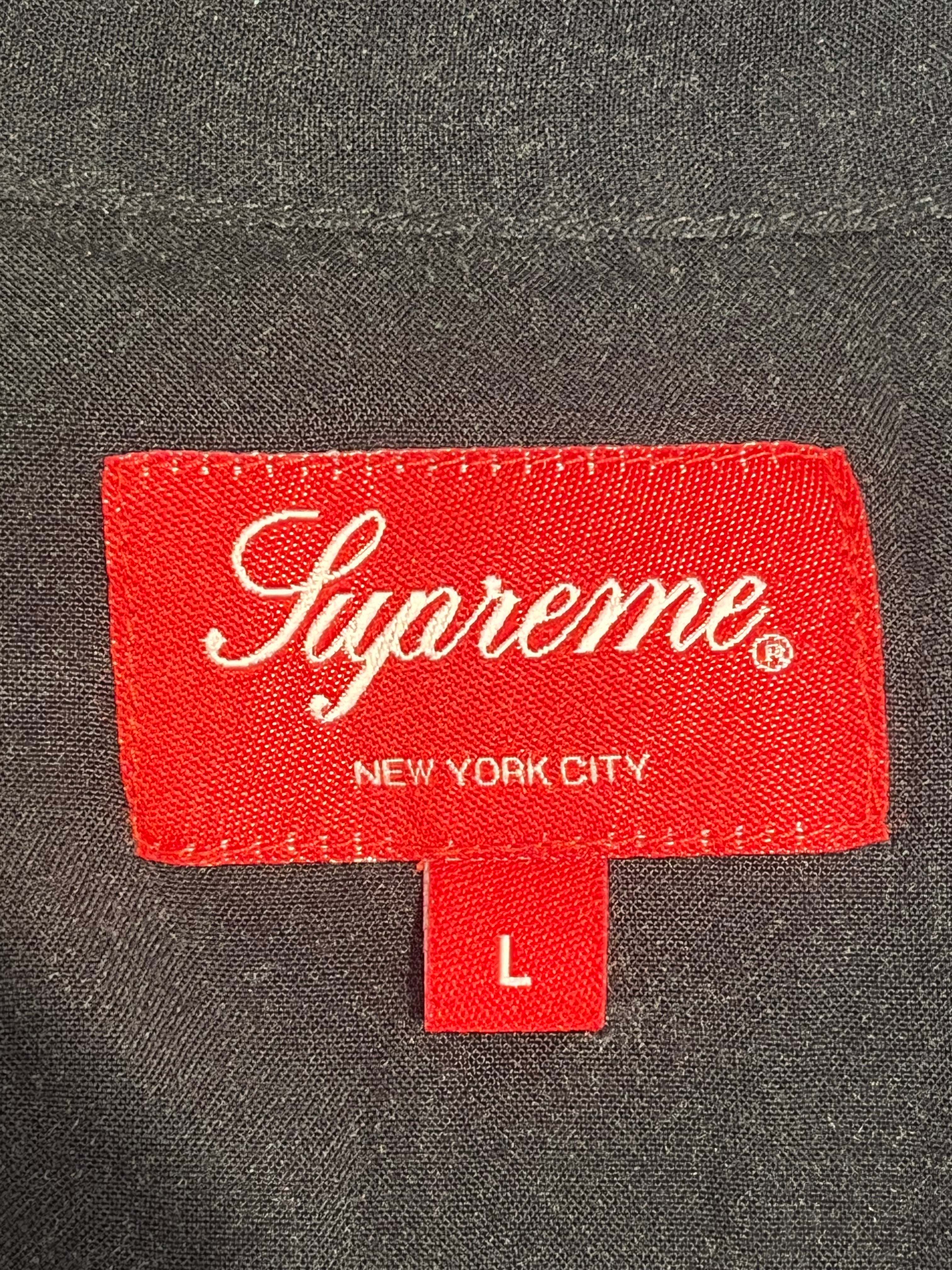 Supreme/SS Shirt/L/Cotton/BLK/Graphic/blow back view 3
