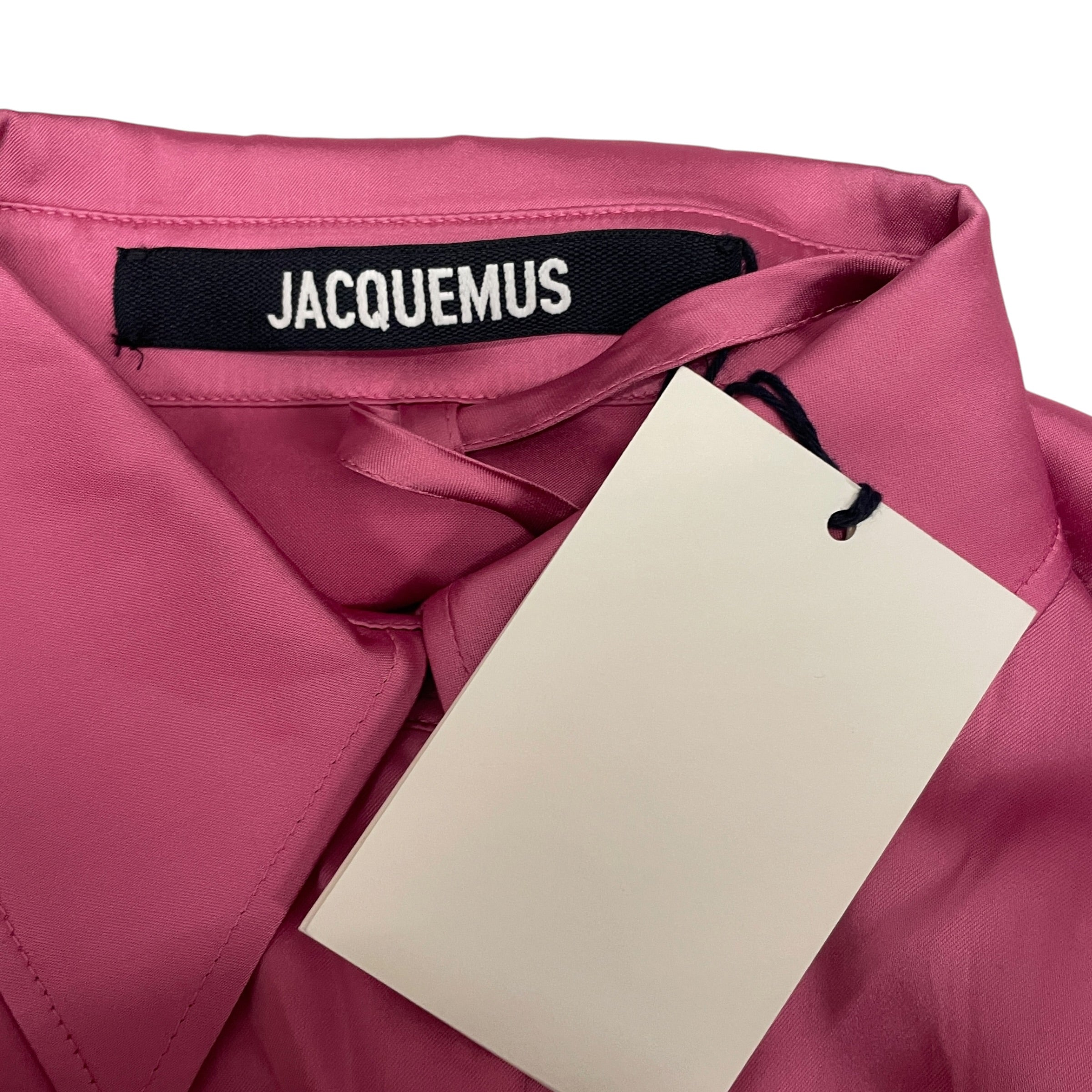 JACQUEMUS/Blouse/34/Silk/PNK/La Chemise Mentalo view 3