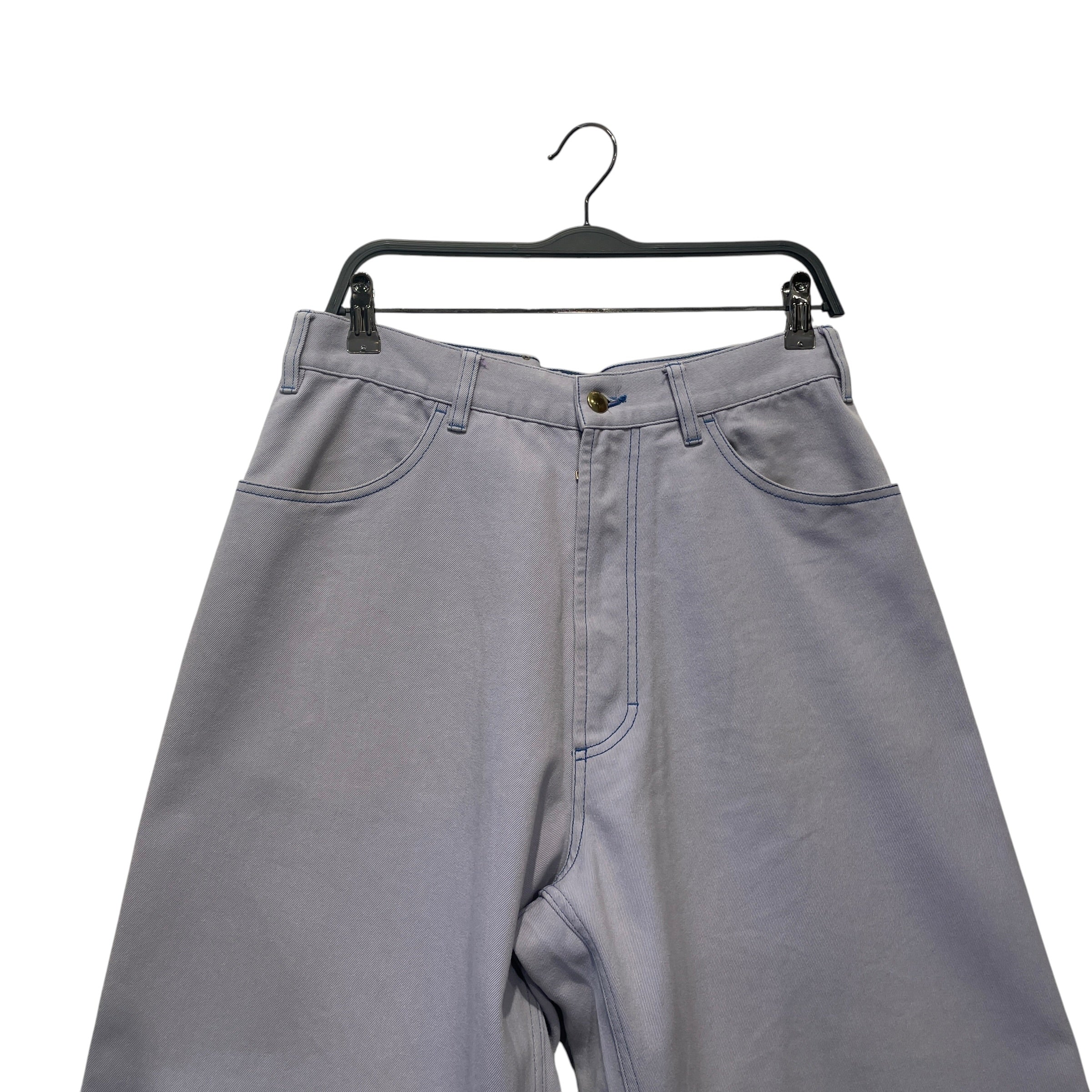 MARNI/Pants/31/Denim/IDG/BABY BLUE WIDELEG view 6