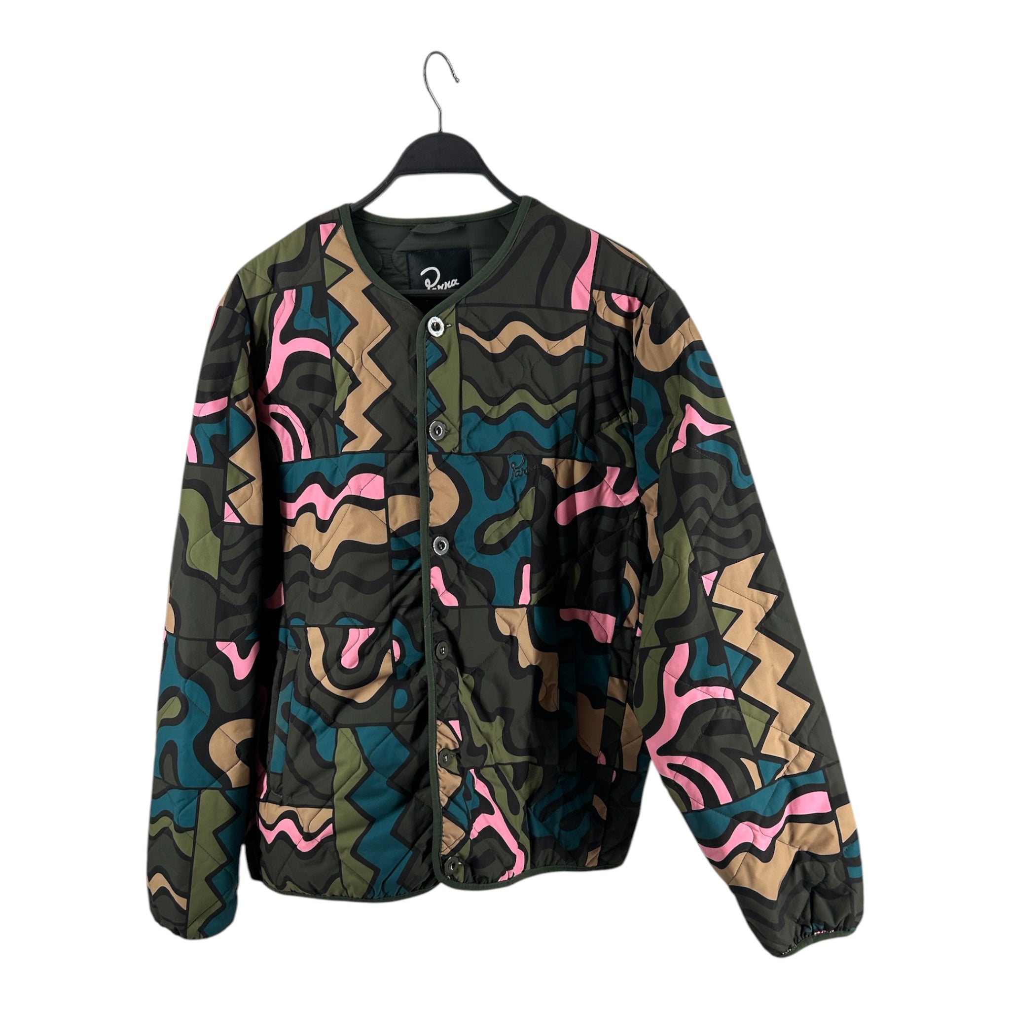 by Parra/Quilted Jkt/XXL/Polyester/MLT/gemstone pattern pink/grn/beig view 1