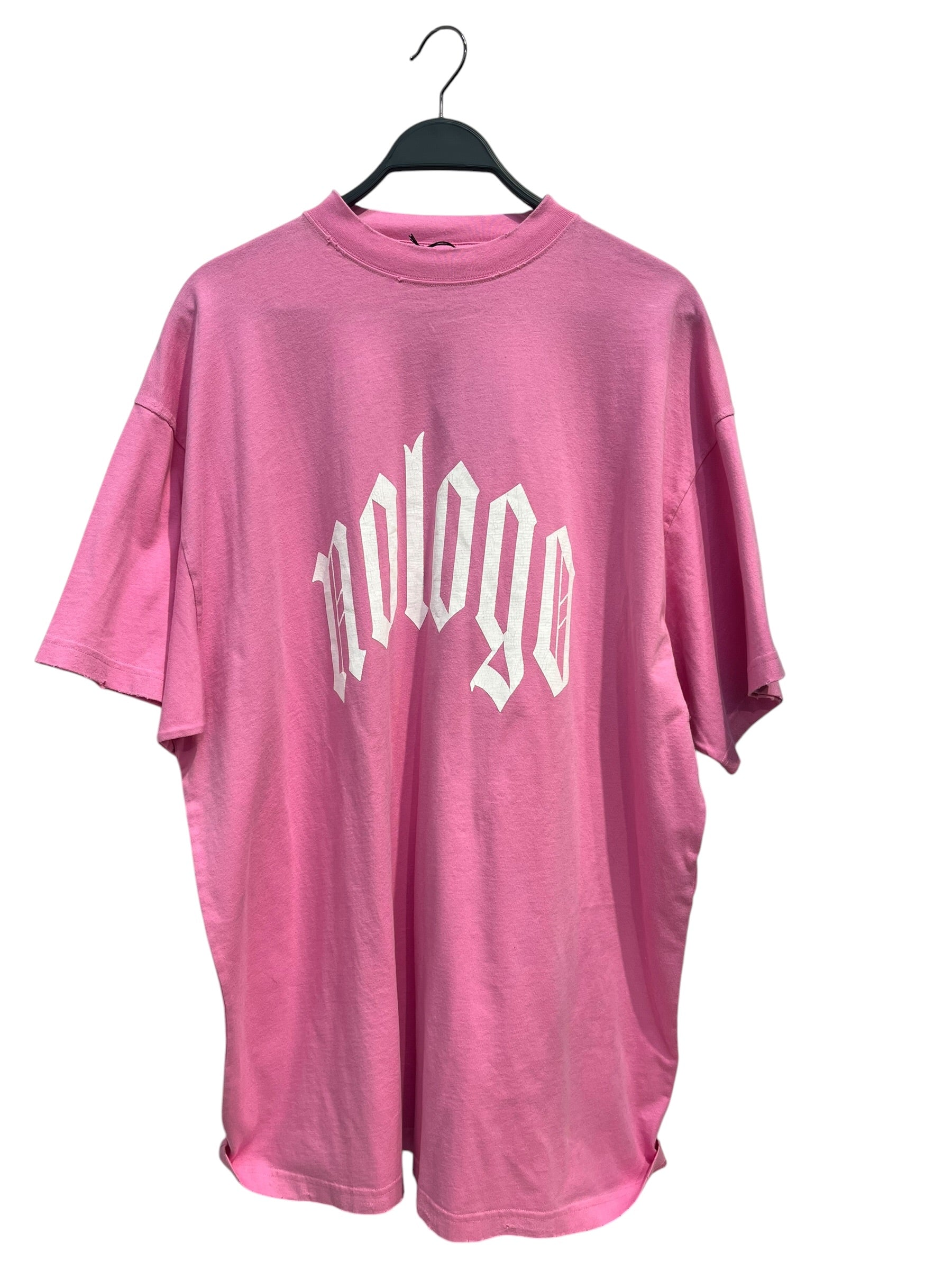 BALENCIAGA/T-Shirt/3/Cotton/PNK/Graphic/NO LOGO view 1