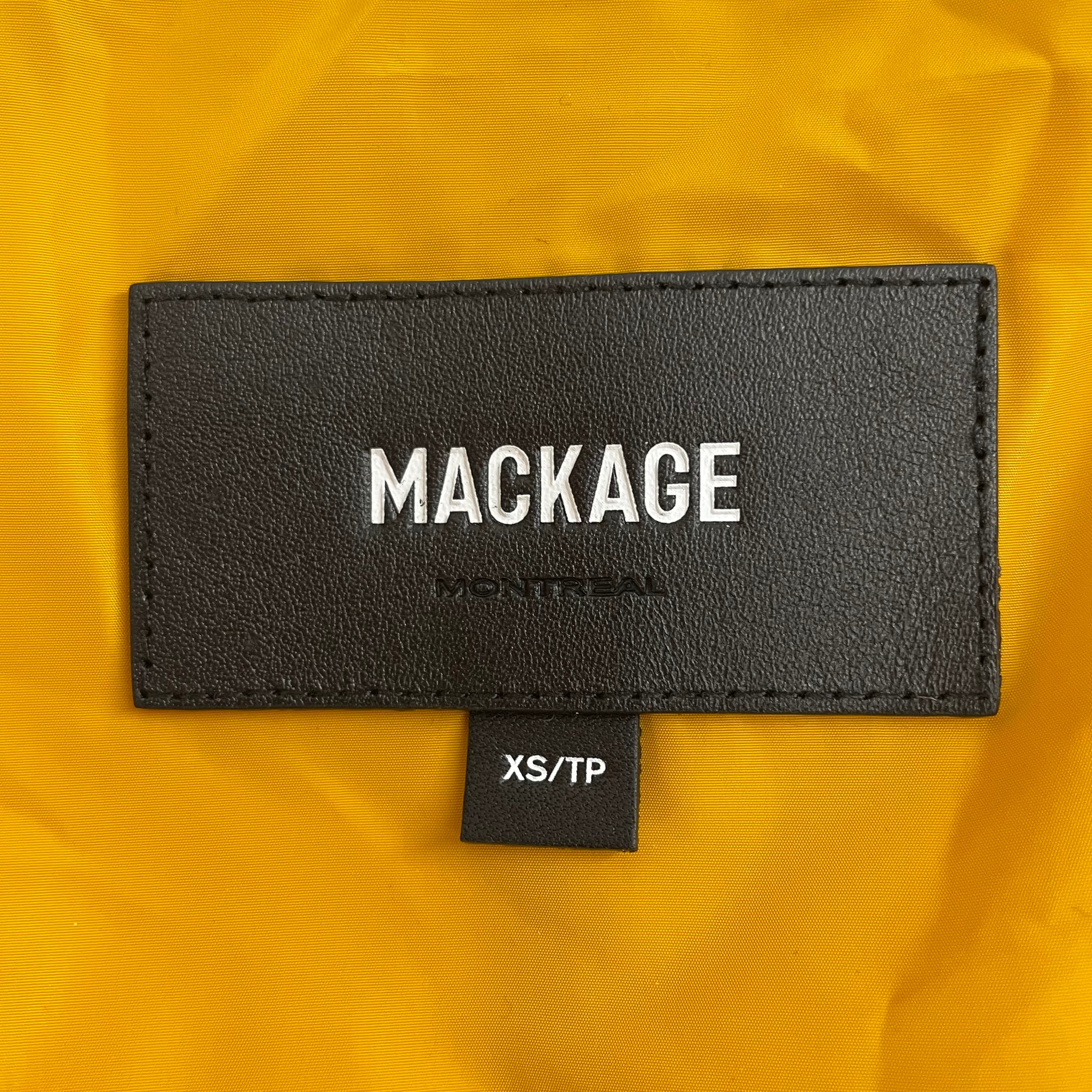 MACKAGE/Jacket/XS/Nylon/GLD/SILVER POLYESTER SHOULDERS view 4