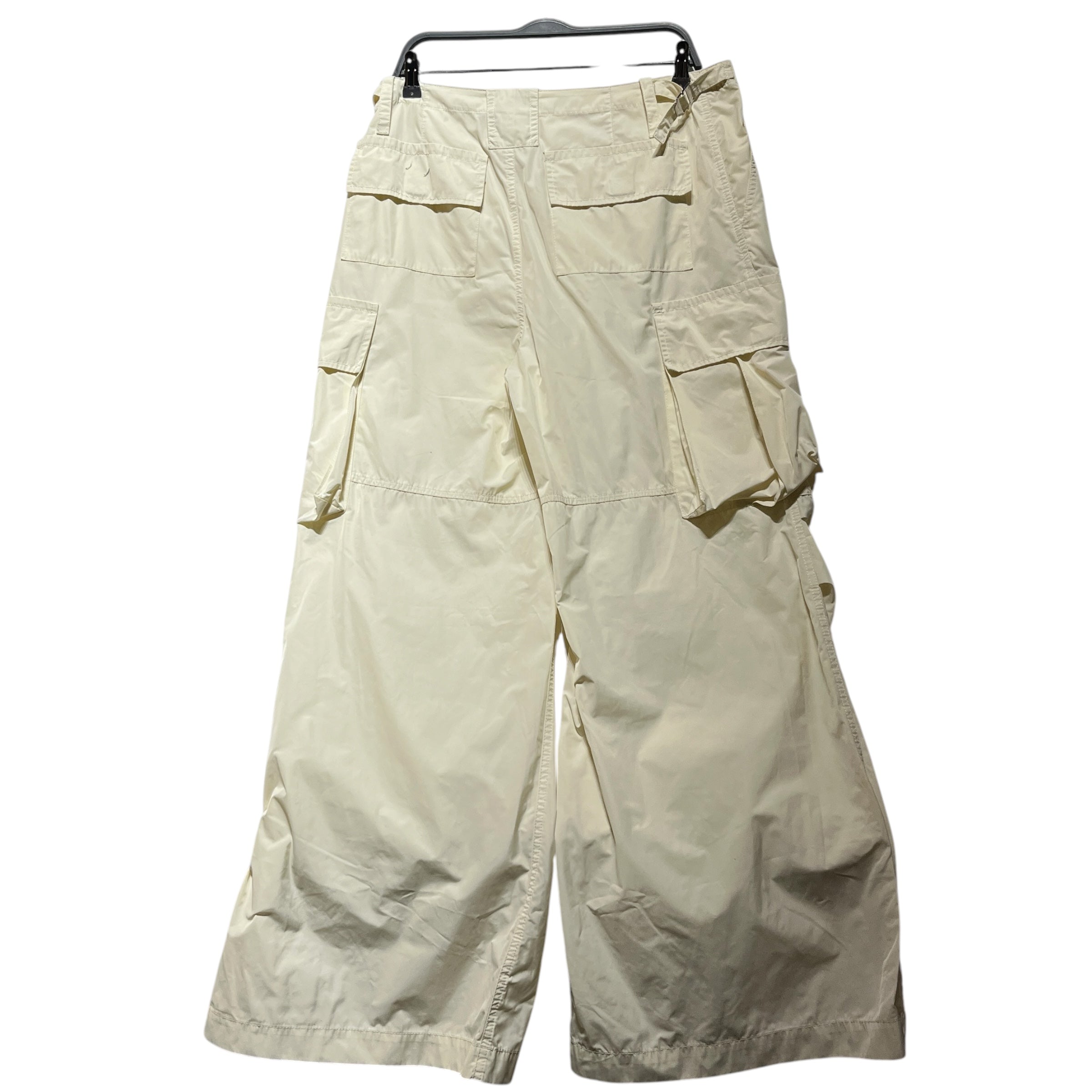 Heaven By Marc Jacobs/Wide Leg Pants/L/Nylon/YEL/Cargo Side Buckle view 3