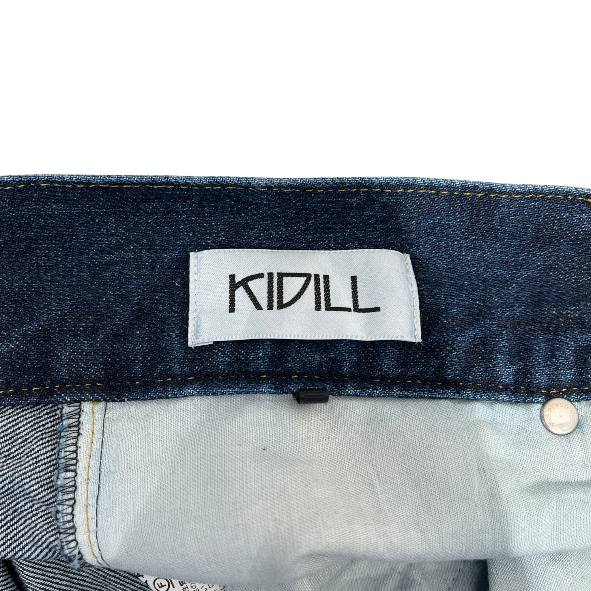 KIDILL/Pants/44/Denim/BLU/Belt Buckle O-Ring Jeans view 3