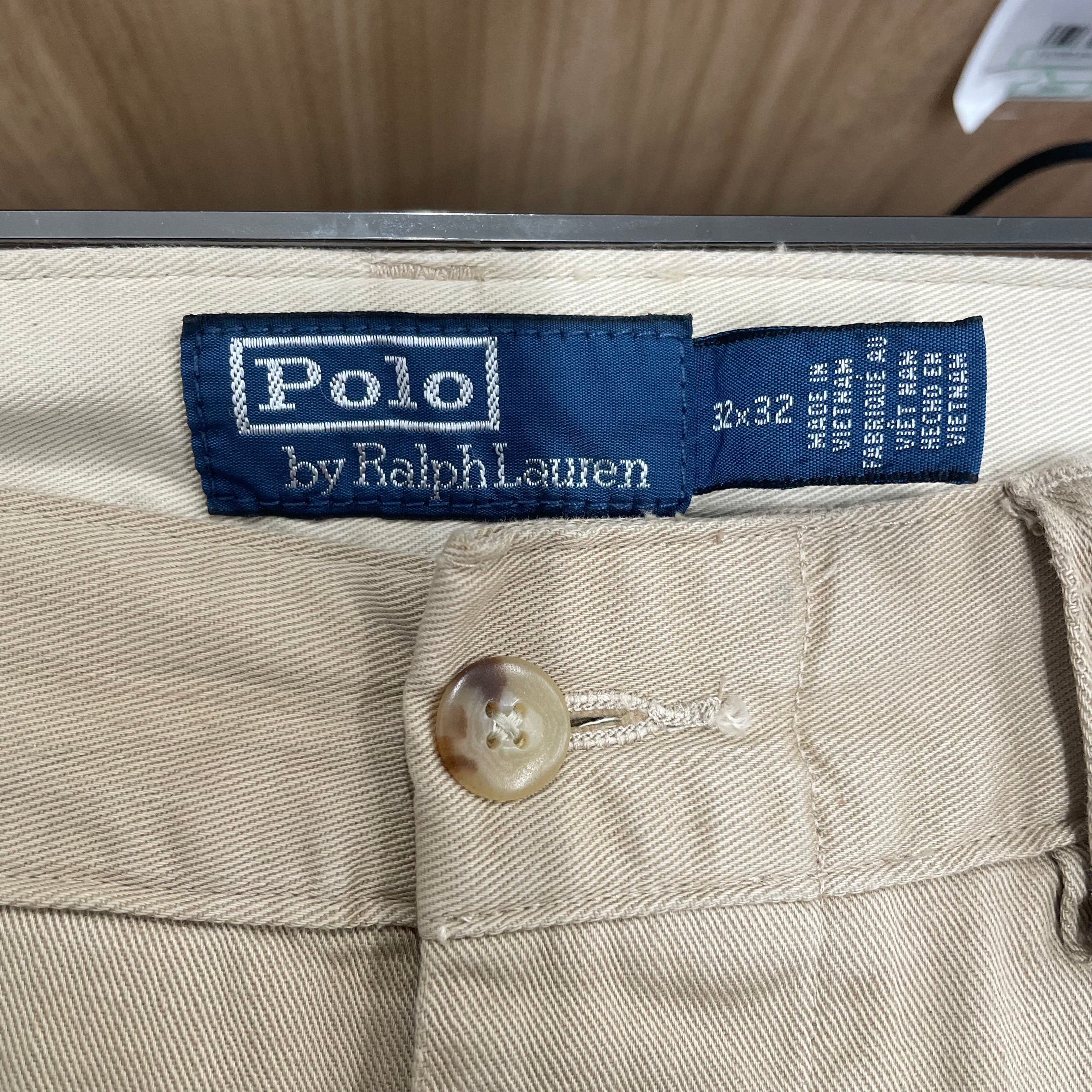 POLO RALPH LAUREN/Pants/32/Rayon/KHK/Patchwork view 3