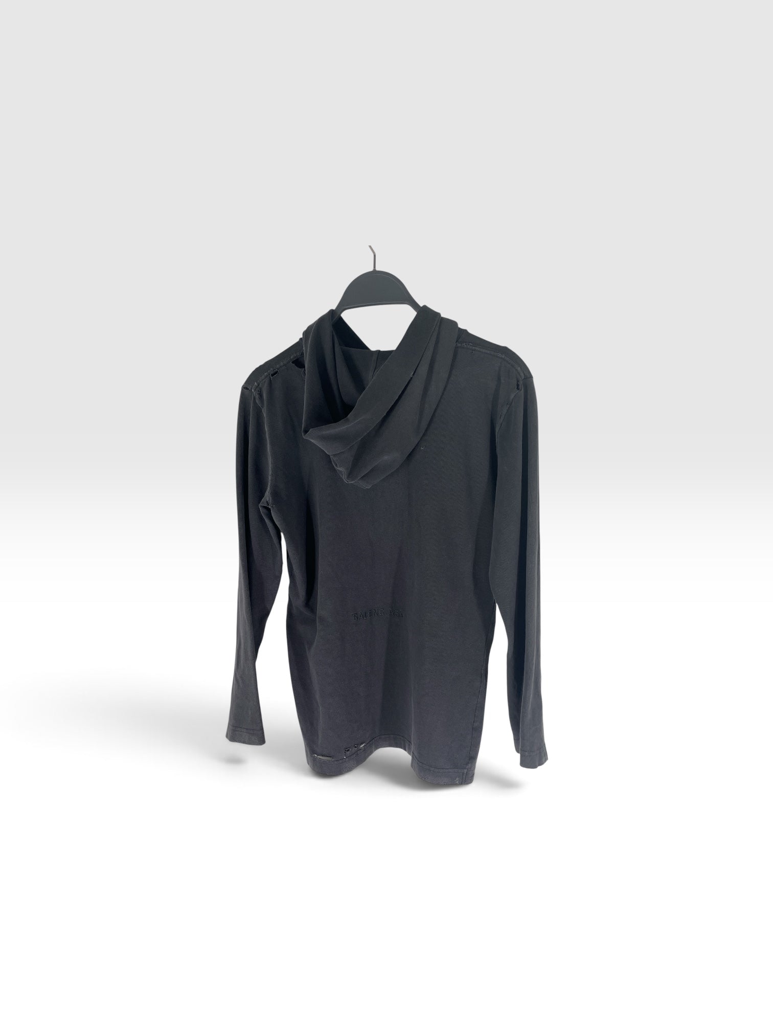 BALENCIAGA/Hoodie/M/Cotton/BLK/PARIS STATUE OF LIBERTY view 3