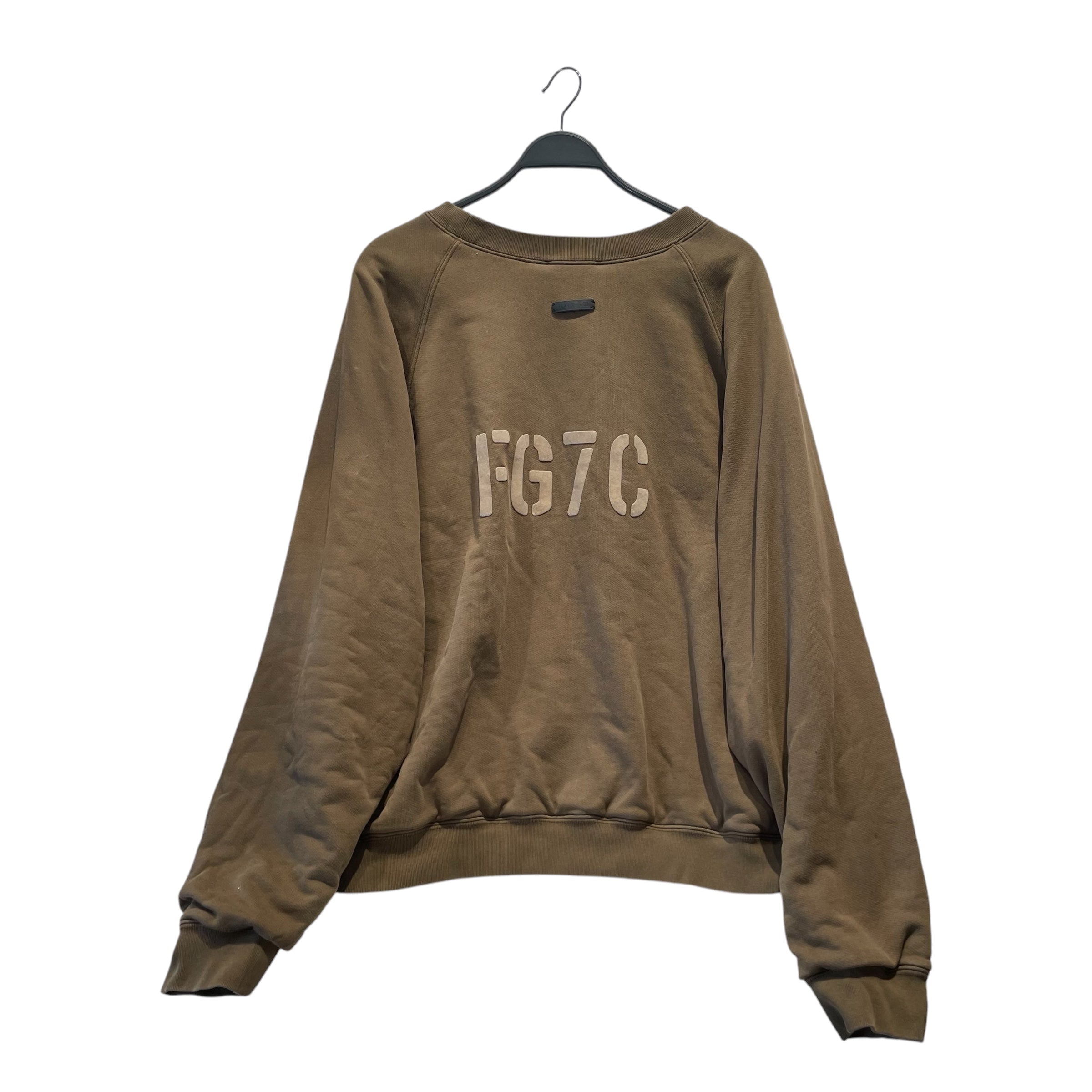 FEAR OF GOD/Sweatshirt/XL/Cotton/GRN/Seventh Collection Creneck view 1