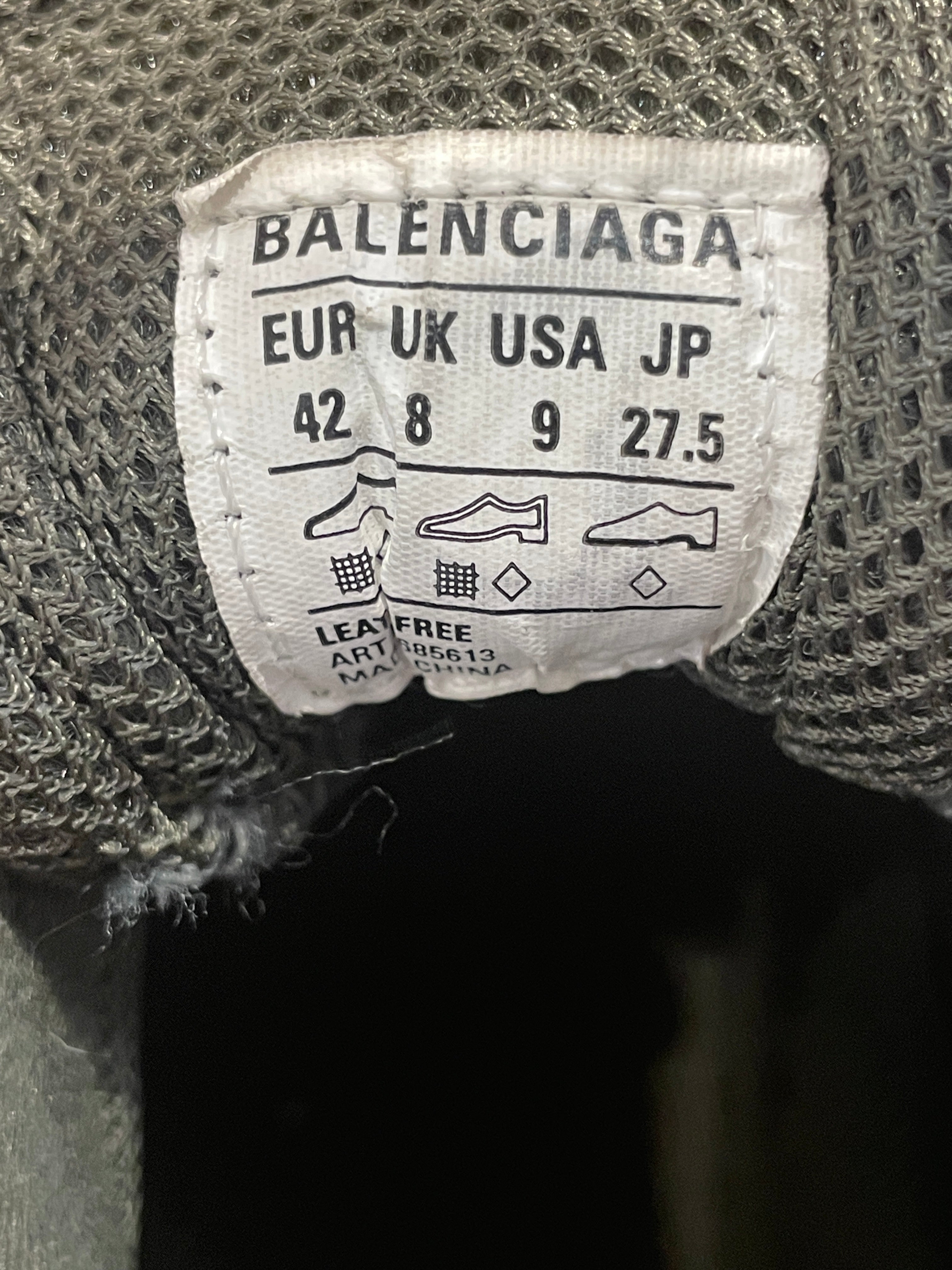 BALENCIAGA/Low-Sneakers/US 8/GRN/balenciaga bouncer army green view 6