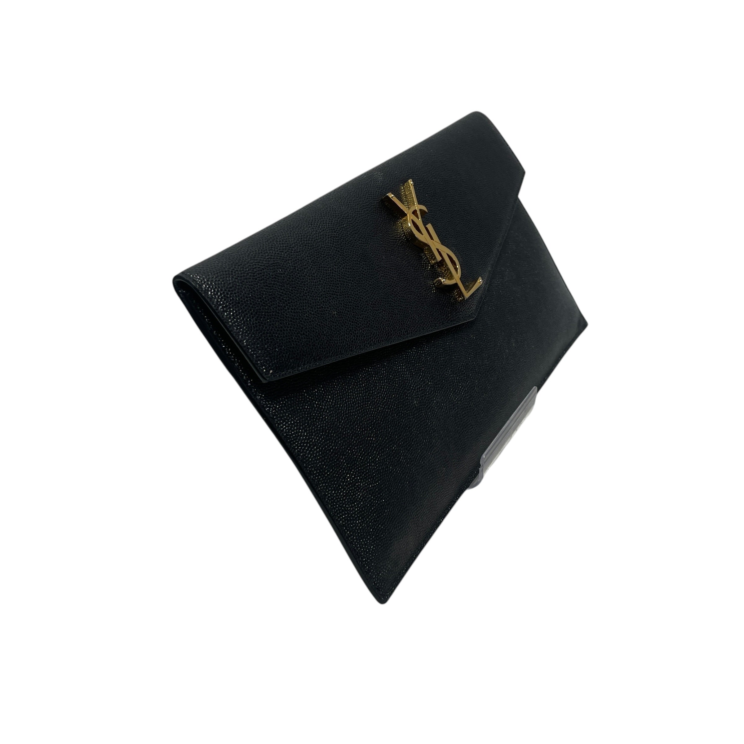 SAINT LAURENT/Clutch Bag/Leather/BLK/ view 3