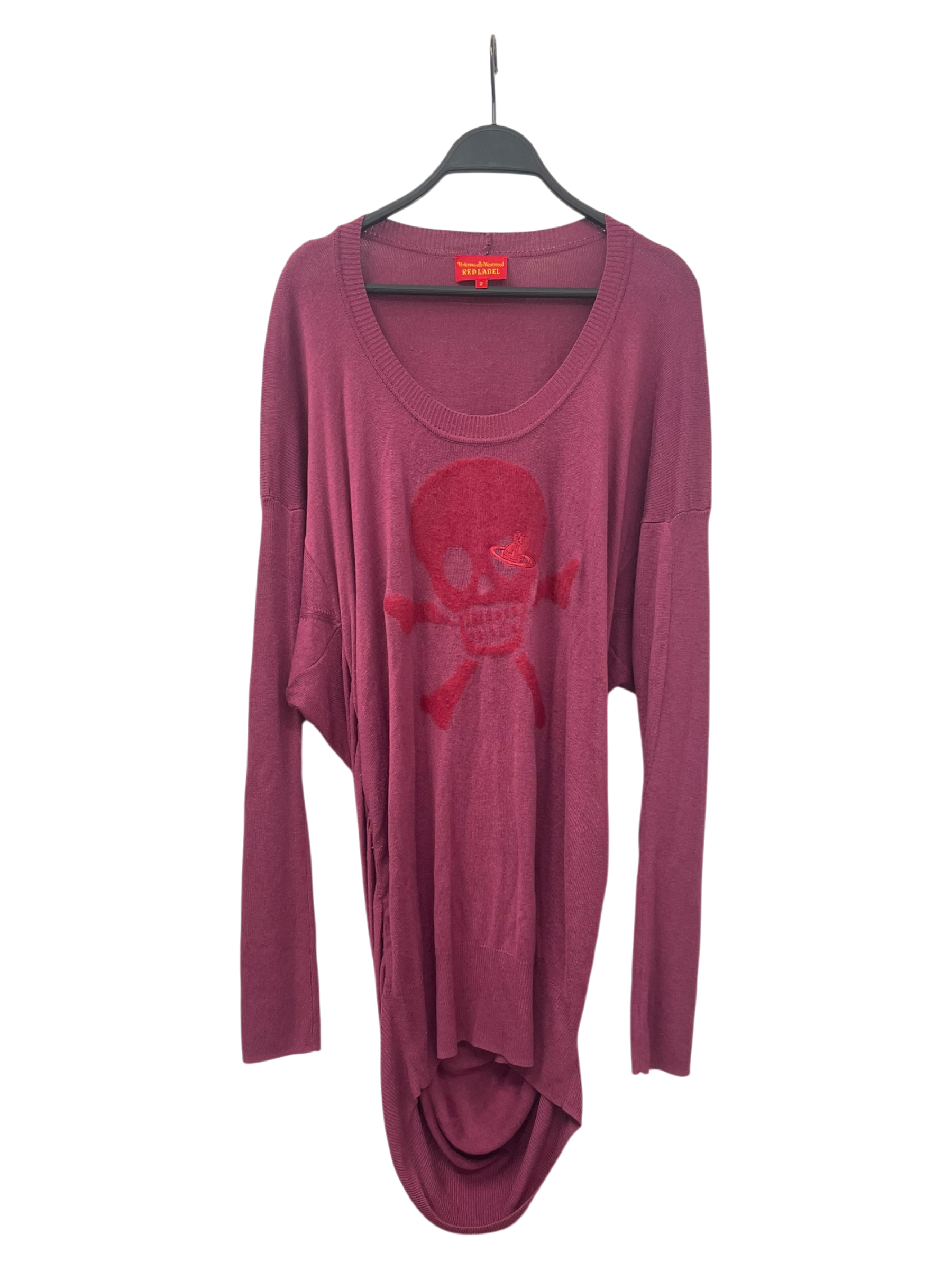 Vivienne Westwood/Sweater/2/Graphic/Rayon/BRD/SKULL ORB view 1