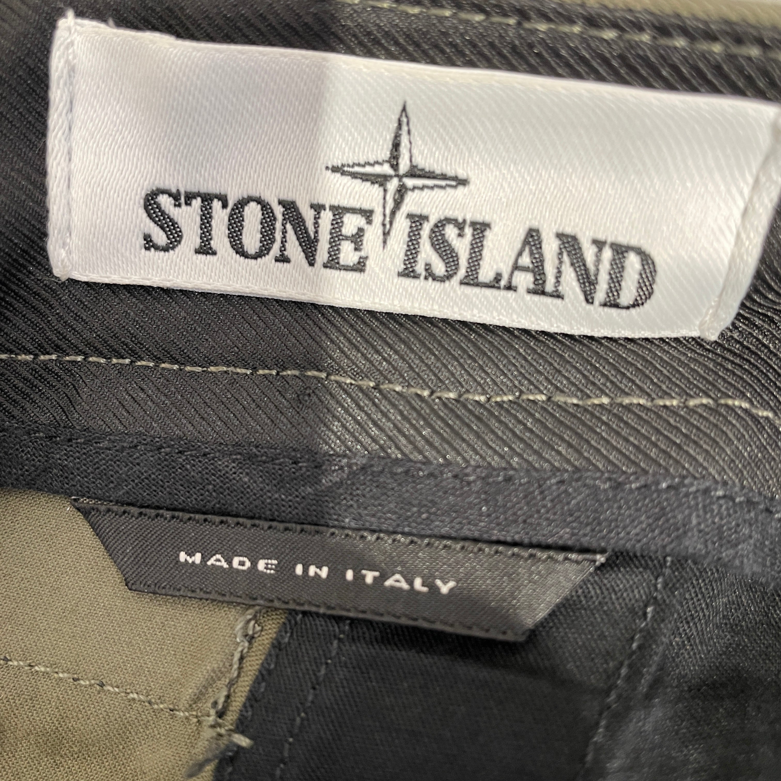 STONE ISLAND/Sarouel Pants/36/Cotton/GRN/ view 3