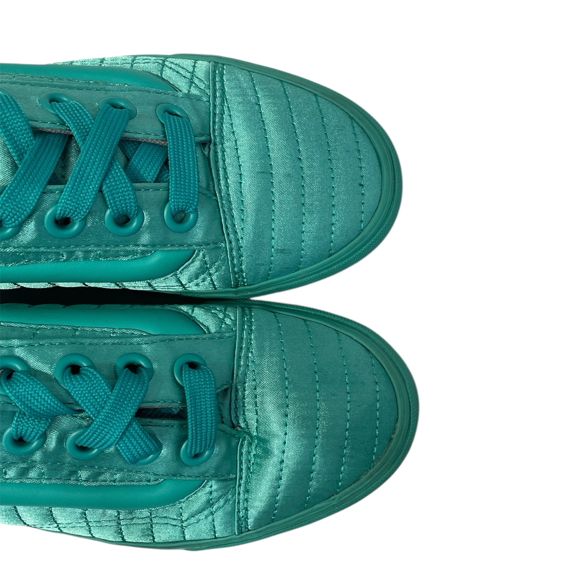 OPENING CEREMONY/VANS/Low-Sneakers/US 7/GRN/Satin Quilting view 5
