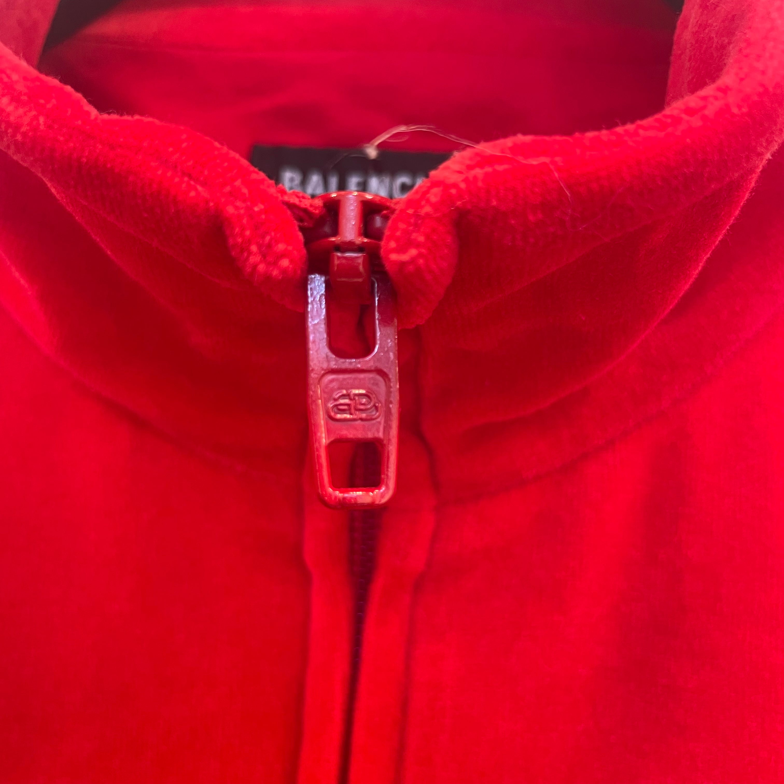 BALENCIAGA/Jacket/XS/Cotton/RED/hotels & resorts back view 3