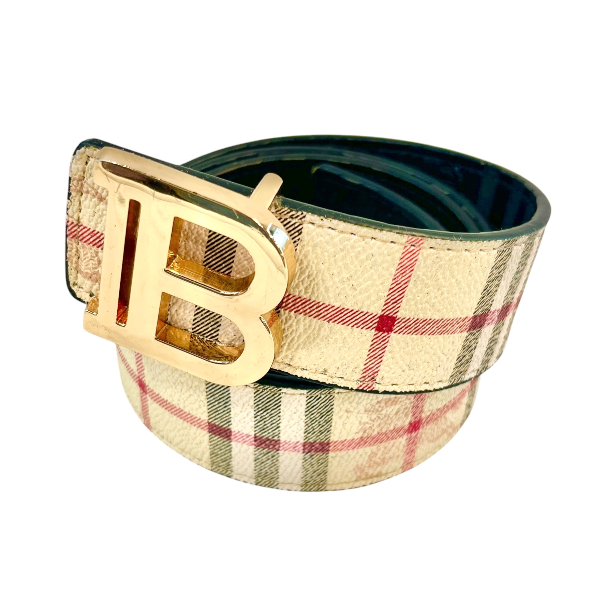 BURBERRY/Belt/Plaid/MLT/M's/REVERSIBLE view 1