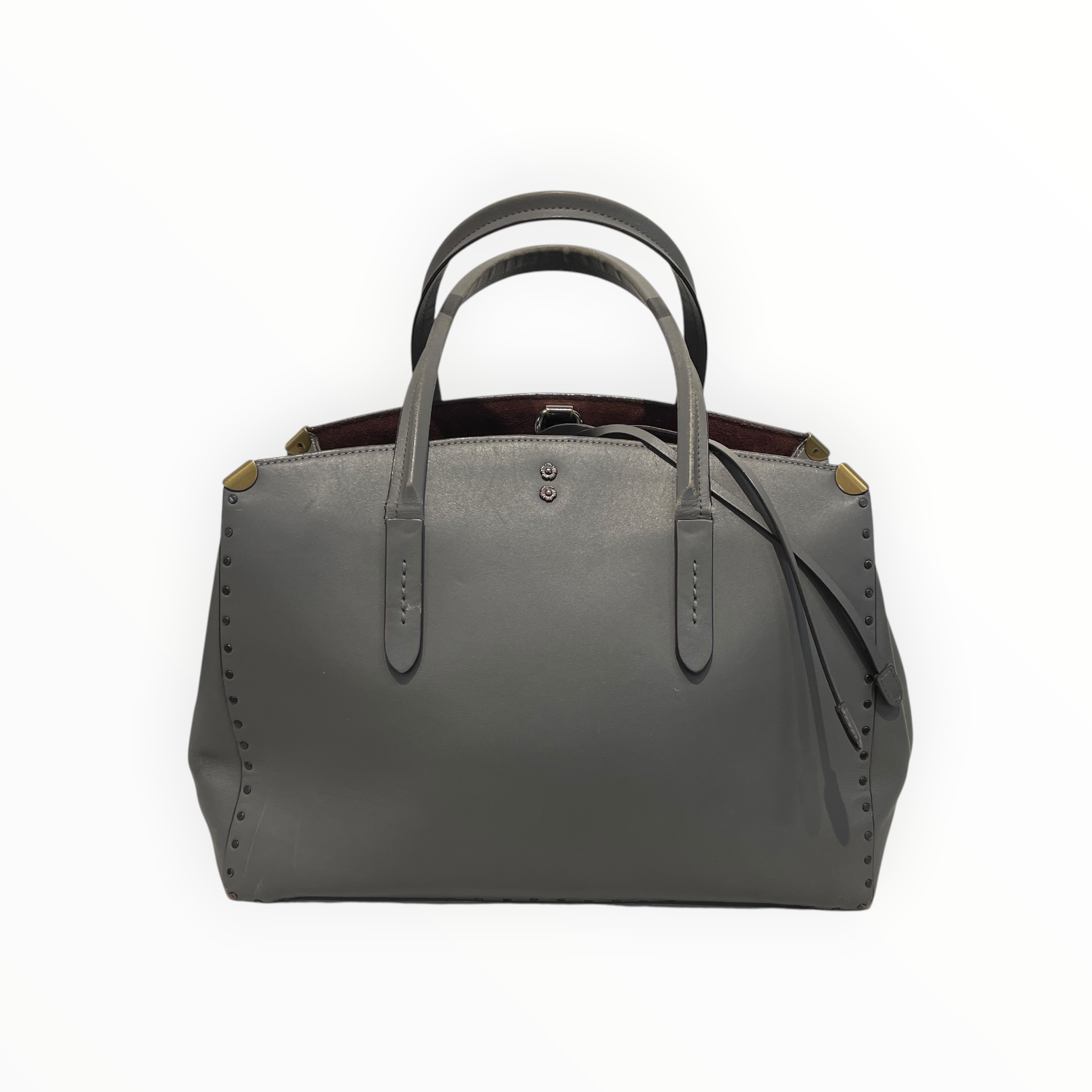 COACH/Tote Bag/Leather/GRY/1941 COOPER CARRYALL view 1