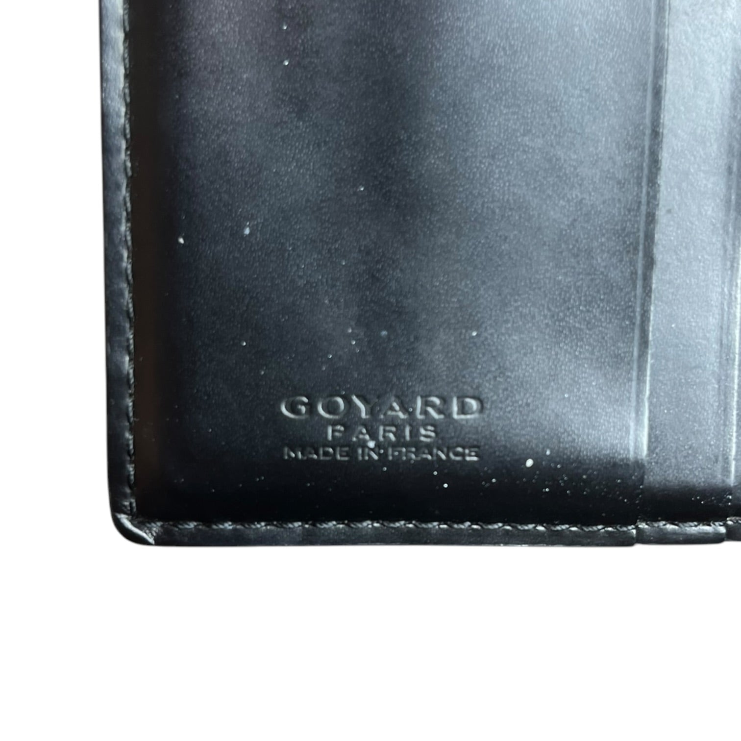GOYARD/Bifold Wallet/All Over Print/Leather/BLK/M's/ view 6