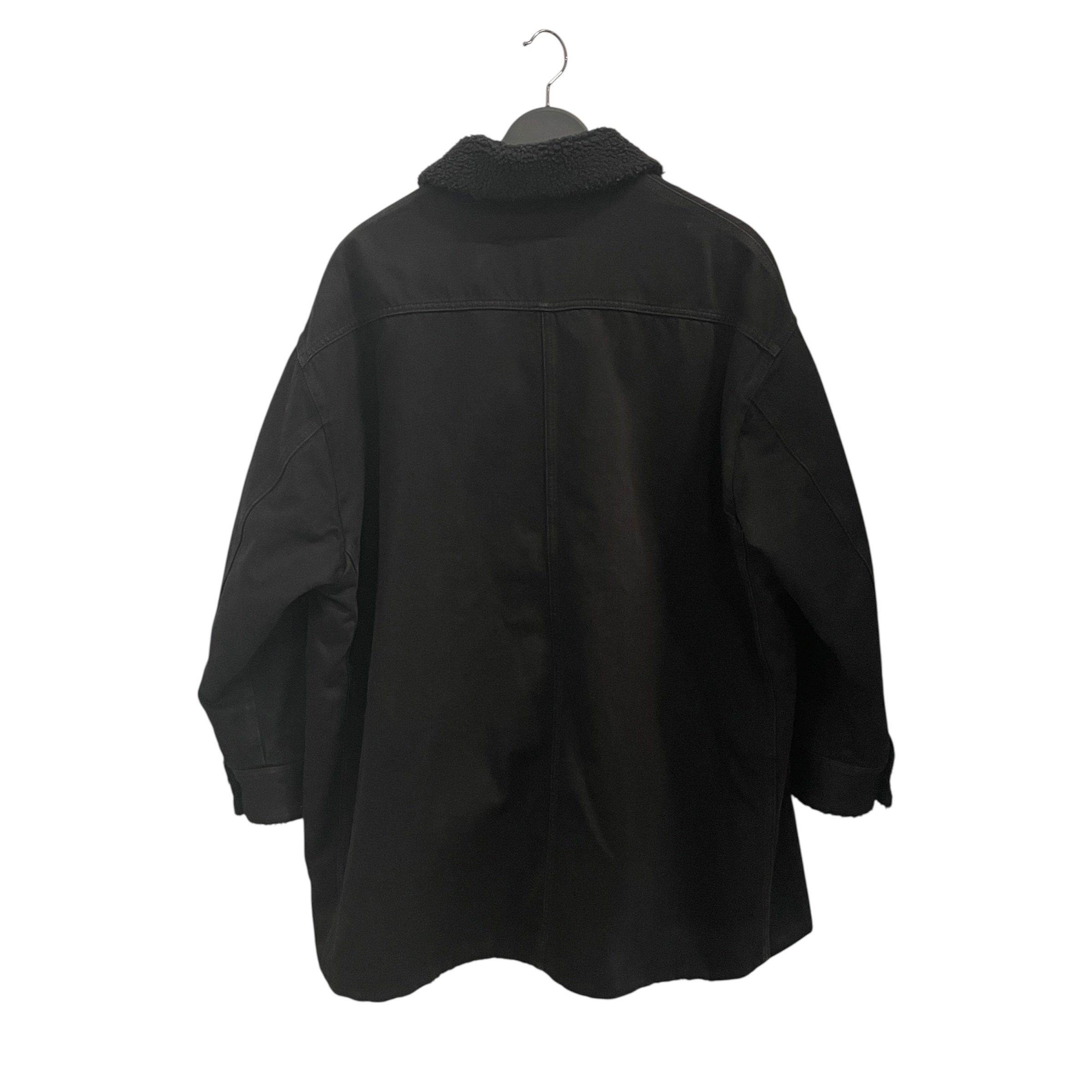 MM6/Denim Jkt/42/BLK/MMG Sherpa Jacket view 2