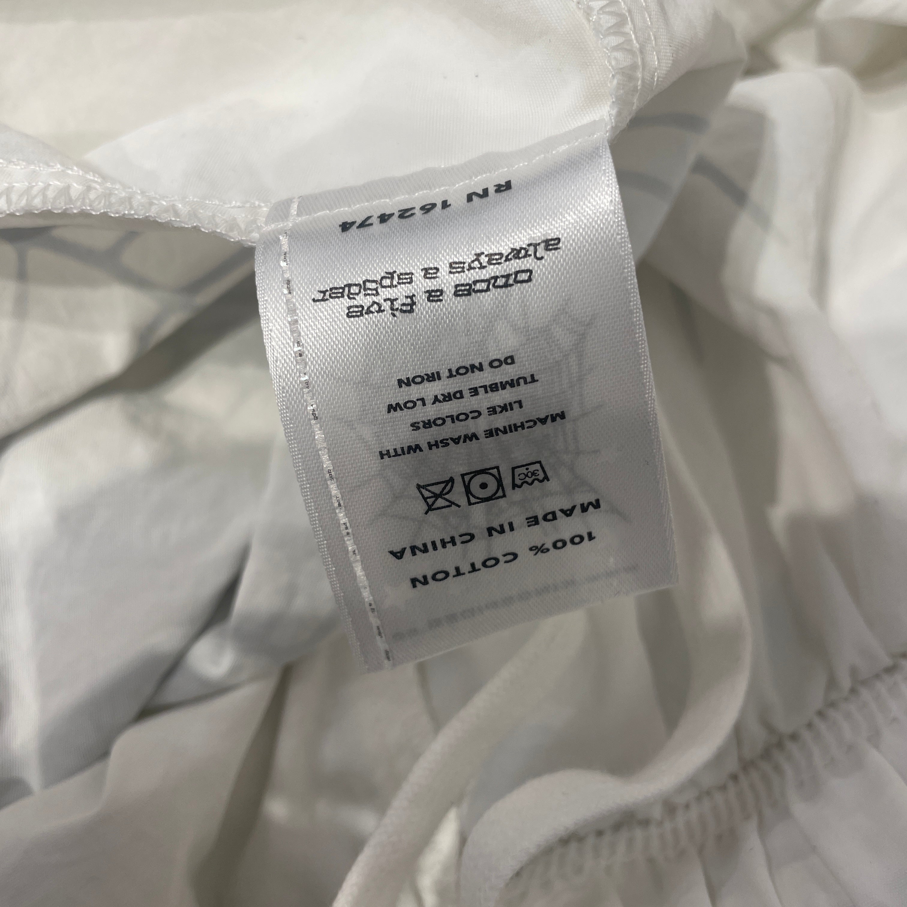 Sp5der/Shorts/M/Cotton/WHT/SP5DER DOUBLE LAYER SHORT view 5