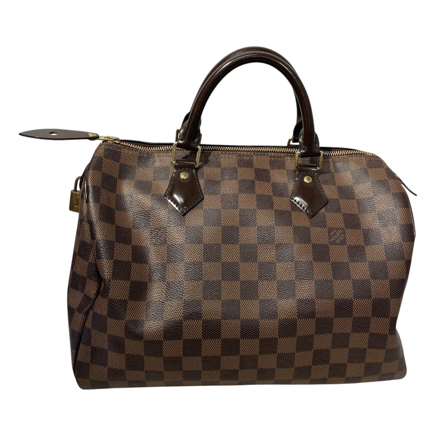 LOUIS VUITTON/Hand Bag/Monogram/Leather/BRW/Speedy view 2