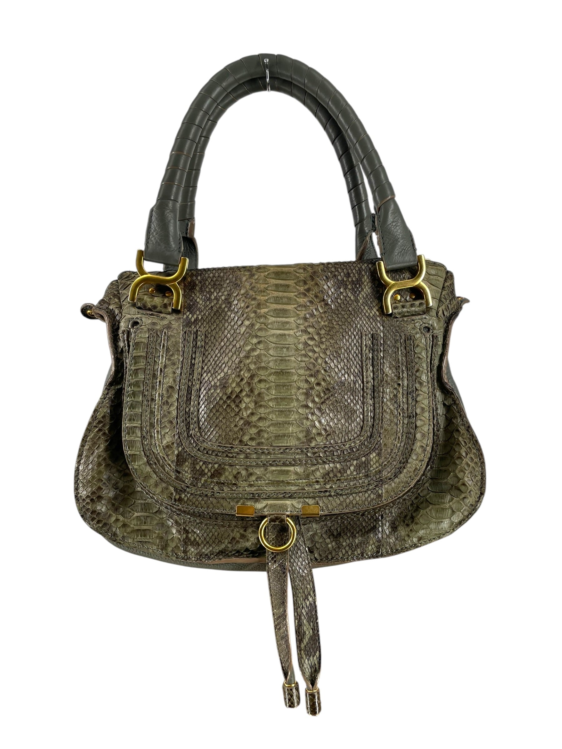 Chloe/Bag/Animal Pattern/Leather/GRN/MARCIE SNAKESKIN view 1