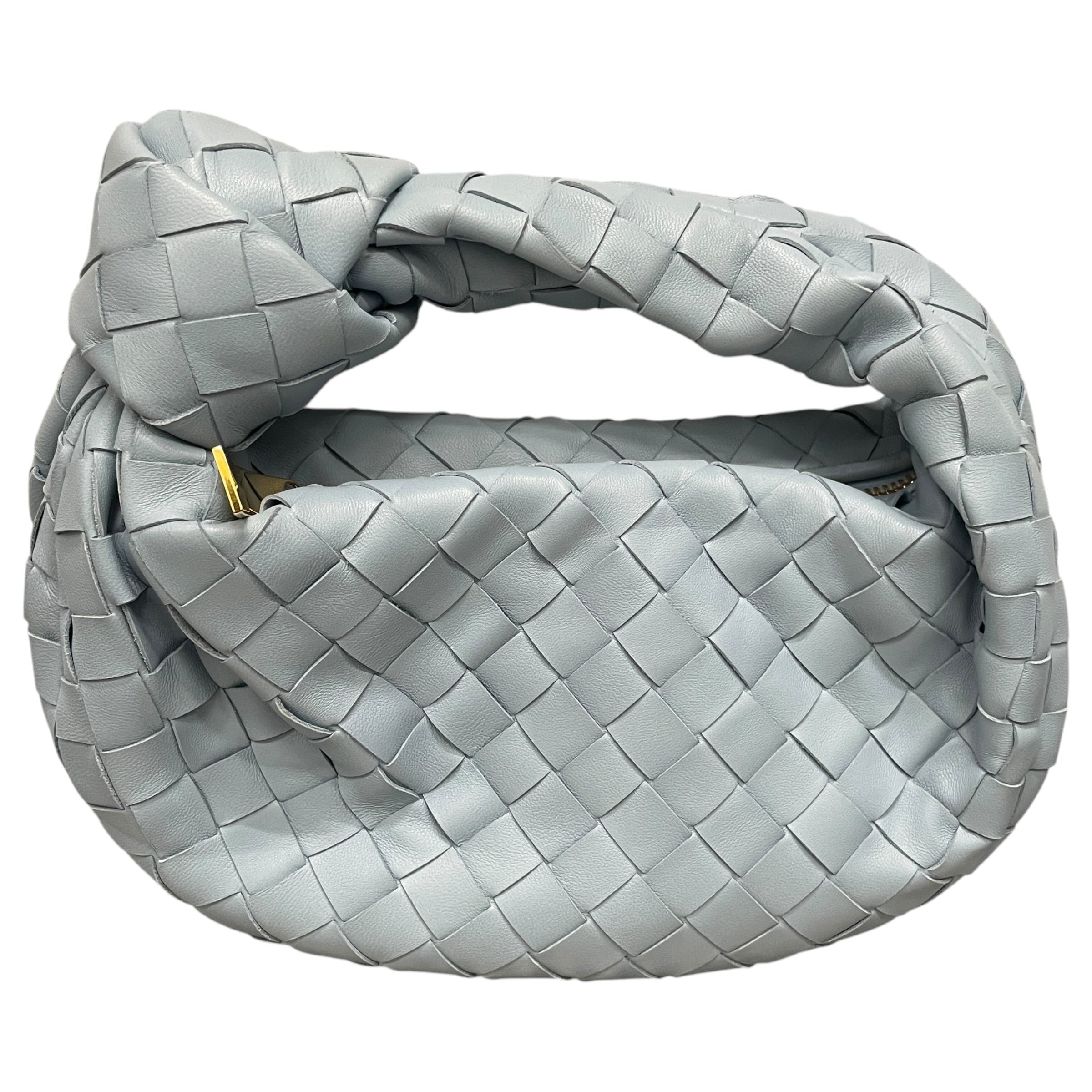 BOTTEGA VENETA/Bag/Leather/BLU/MINI INTERWEAVE HOBO view 2