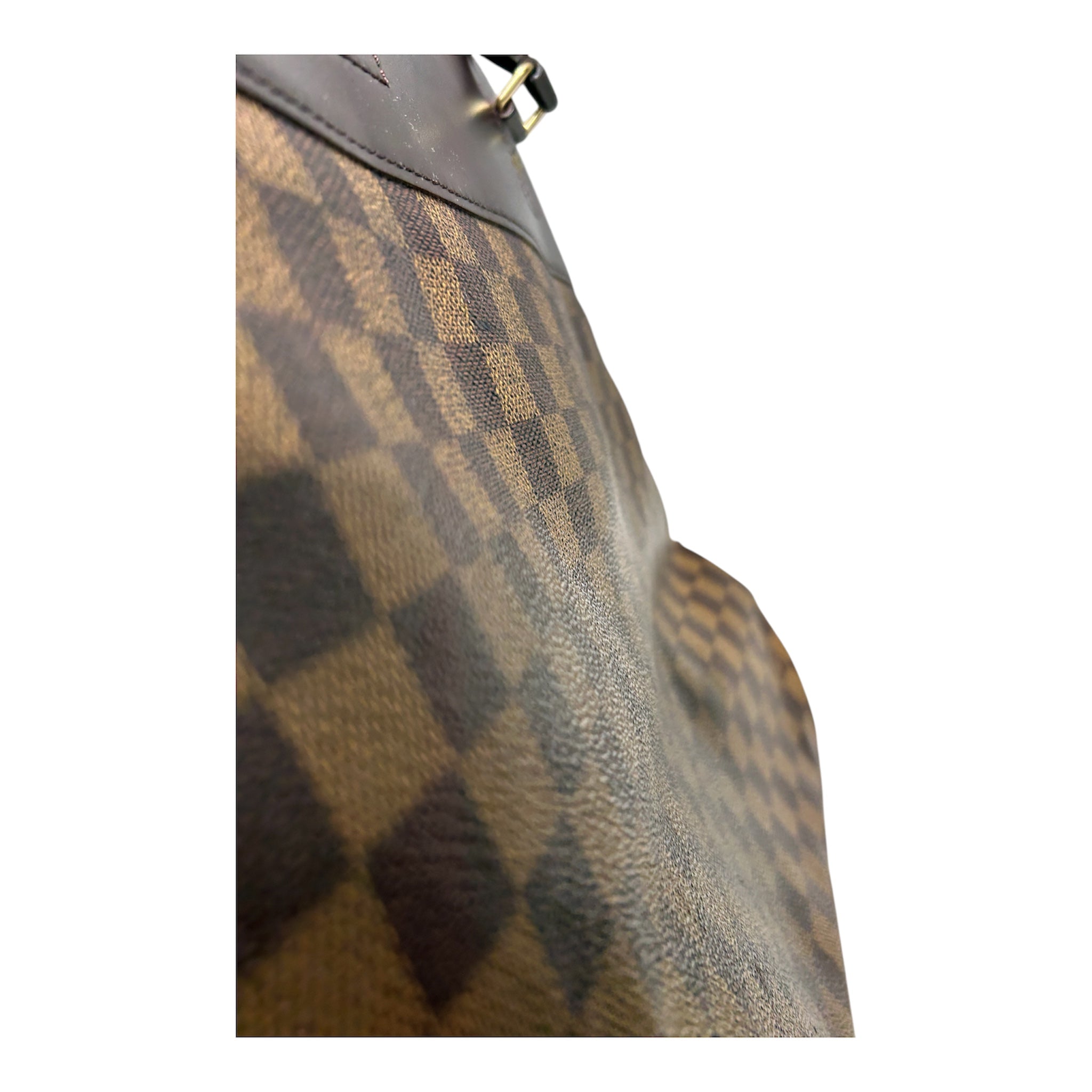 LOUIS VUITTON/Tote Bag/All Over Print/Leather/BRW/DAMIER EBENE view 6