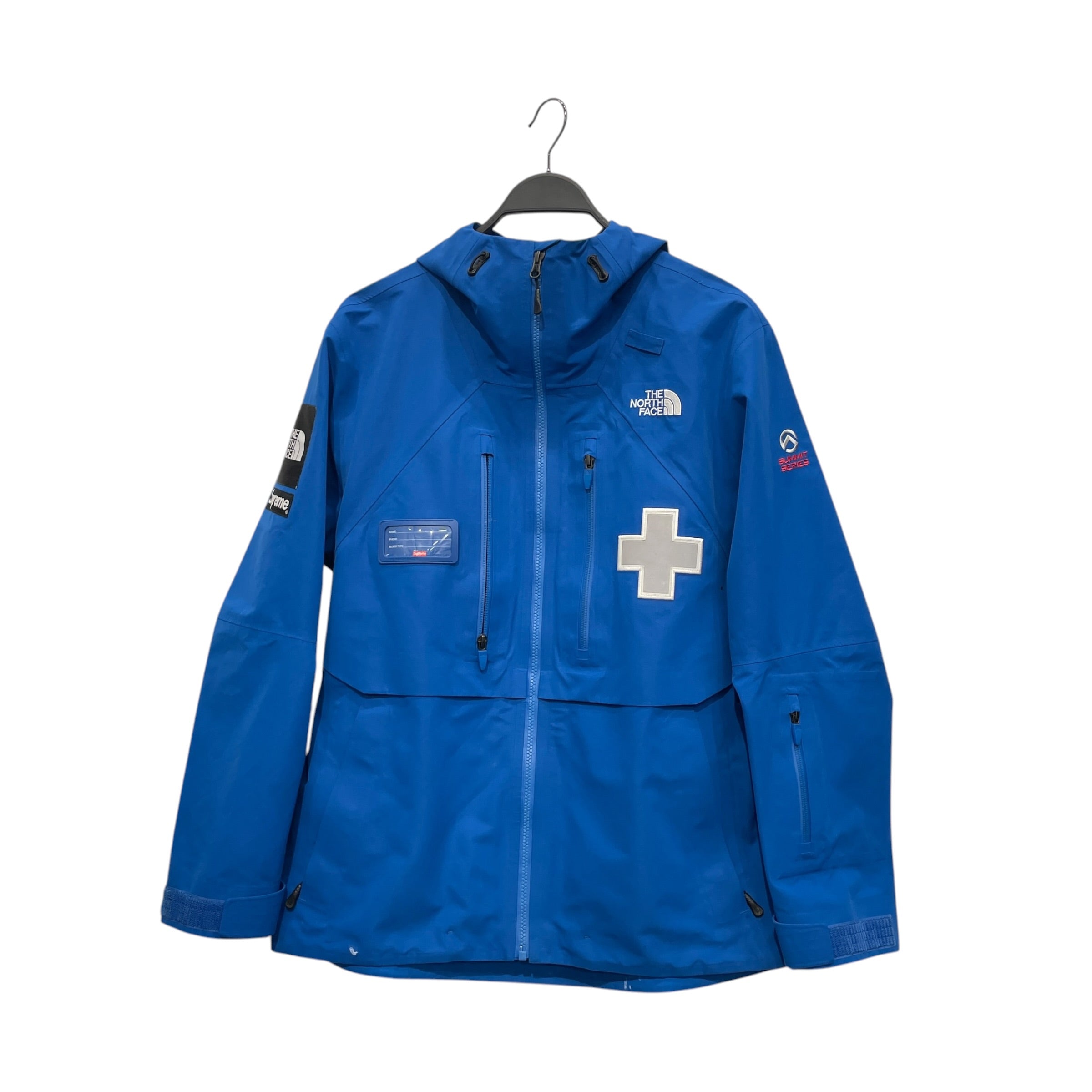 Supreme/Windbreaker/M/Gore-Tex/BLU/Graphic/CROSS BACK SUMMIT SERIES view 1