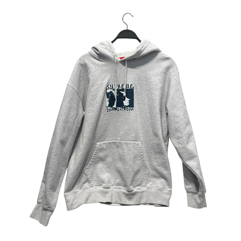Supreme/Hoodie/L/Cotton/GRY/dog eat dog