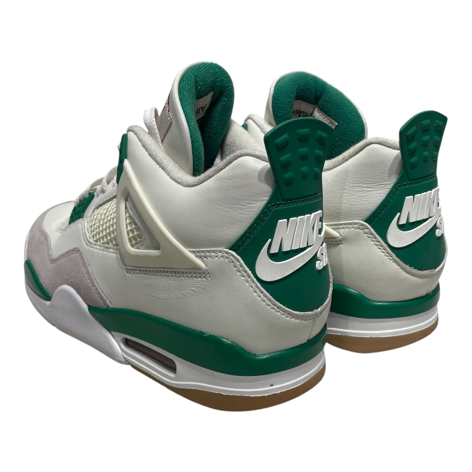 JORDAN BRAND/NIKE SB/Shoes/US 10/Leather/WHT/Jordan 4 Pine green sb view 2